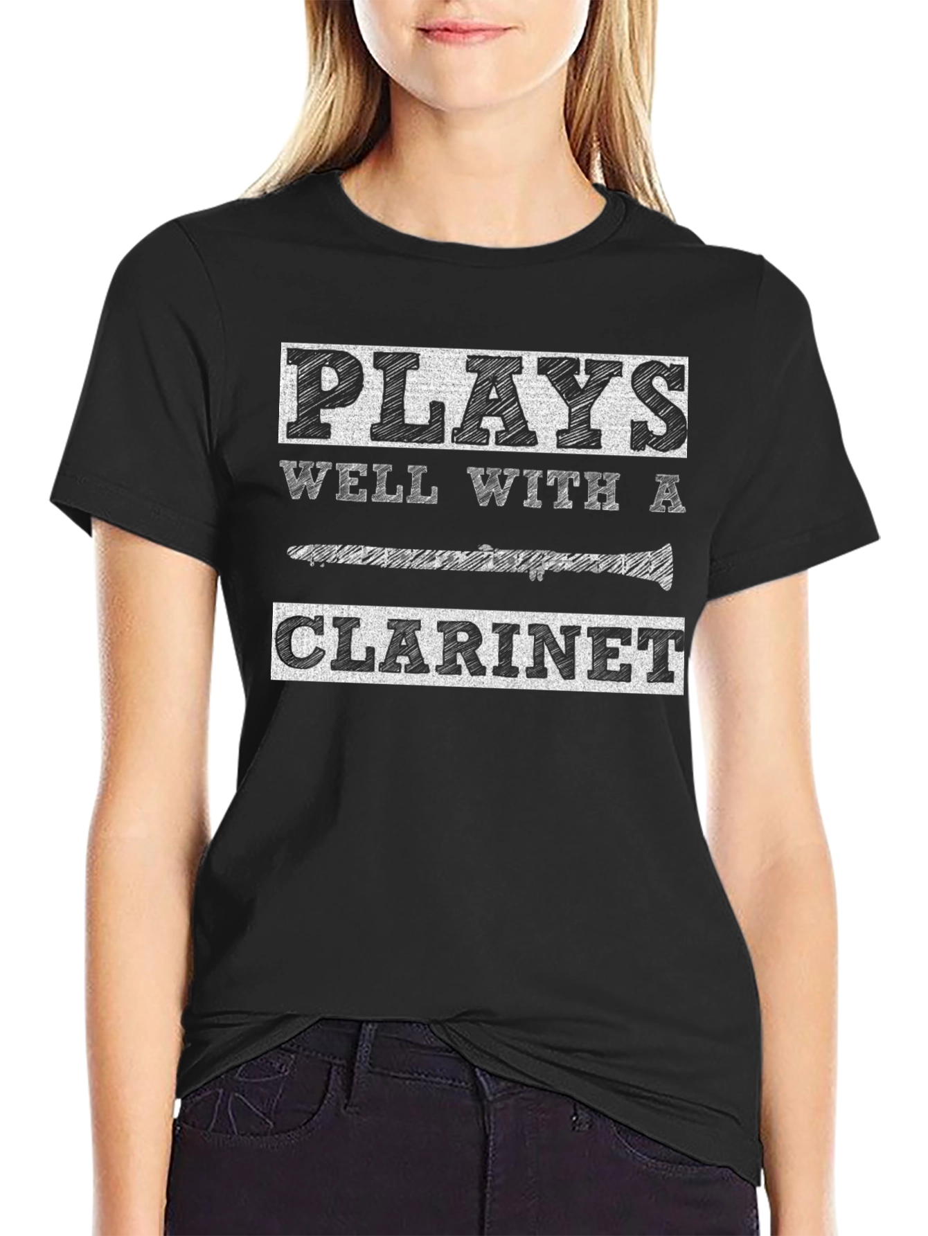 Plays Well With A Clarinet T-Shirt