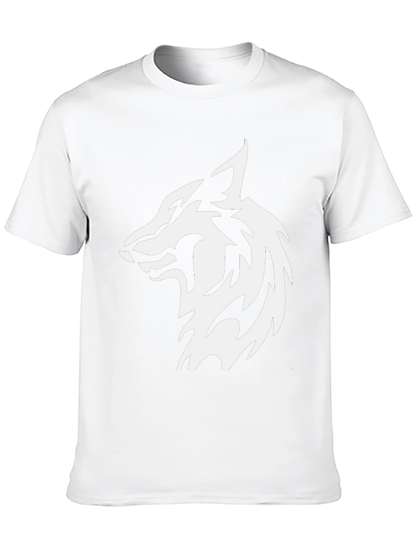 Wolf Graphic Black T-Shirt