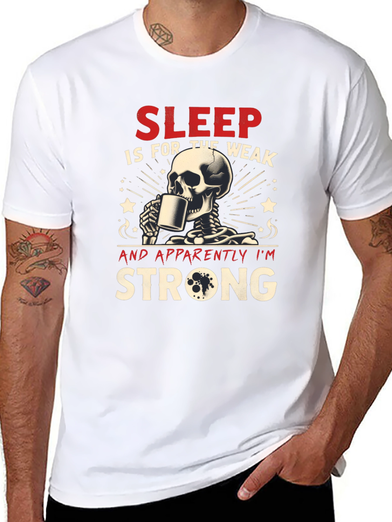 Sleep is for the Weak Graphic Tee