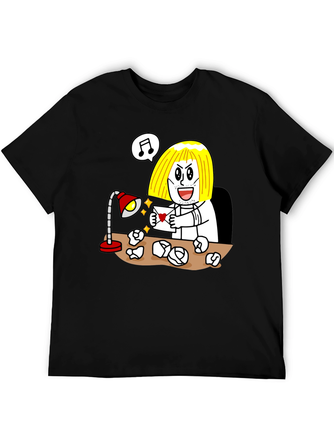 Creative Writer T-Shirt - Black Graphic Tee