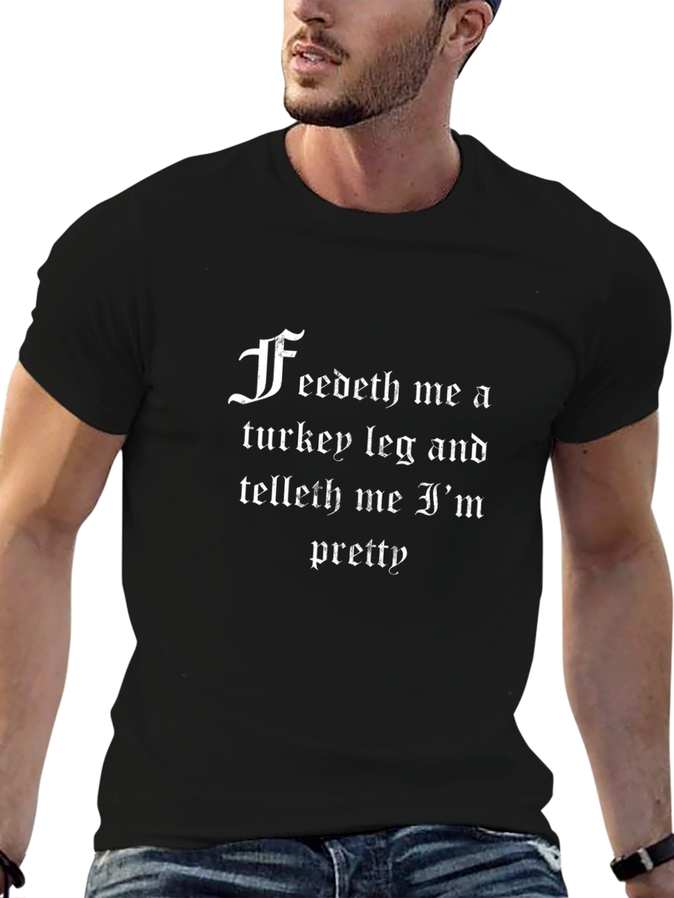 Feedeth Me Turkey Leg T-Shirt