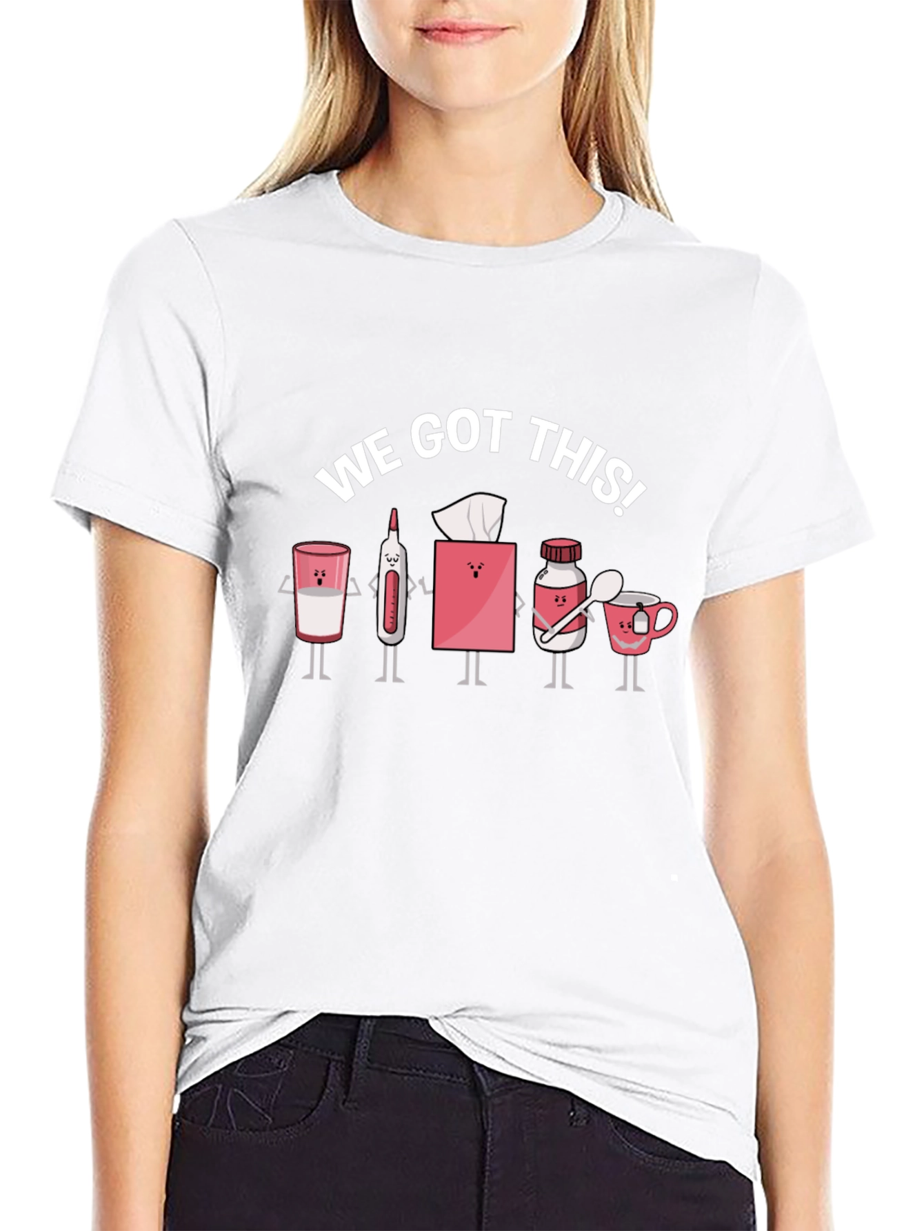 We Got This! Sickness Remedy Cartoon Graphic Tee