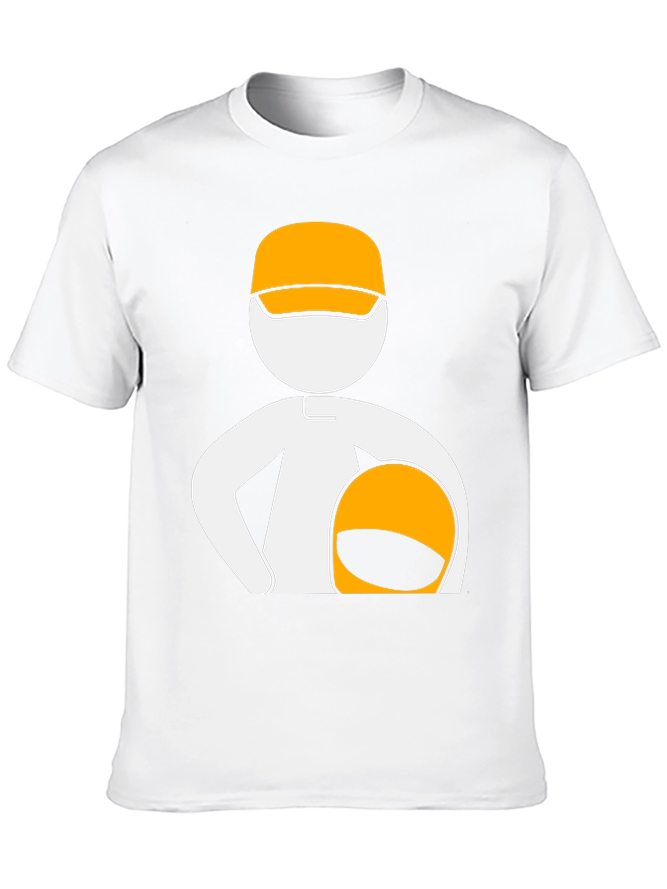 Race Car Driver Graphic Tee - Black