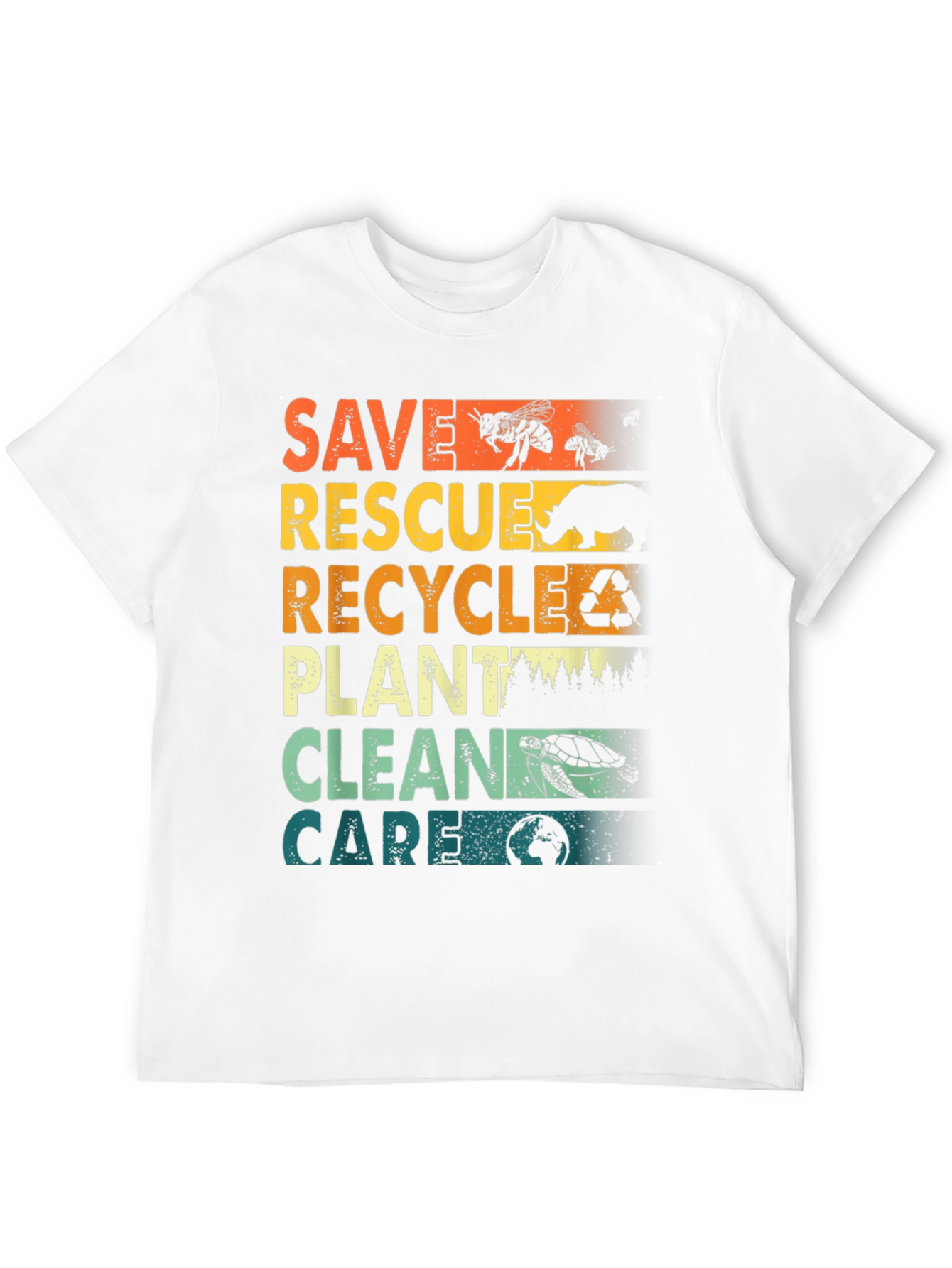 Eco-Friendly Save Rescue T-Shirt