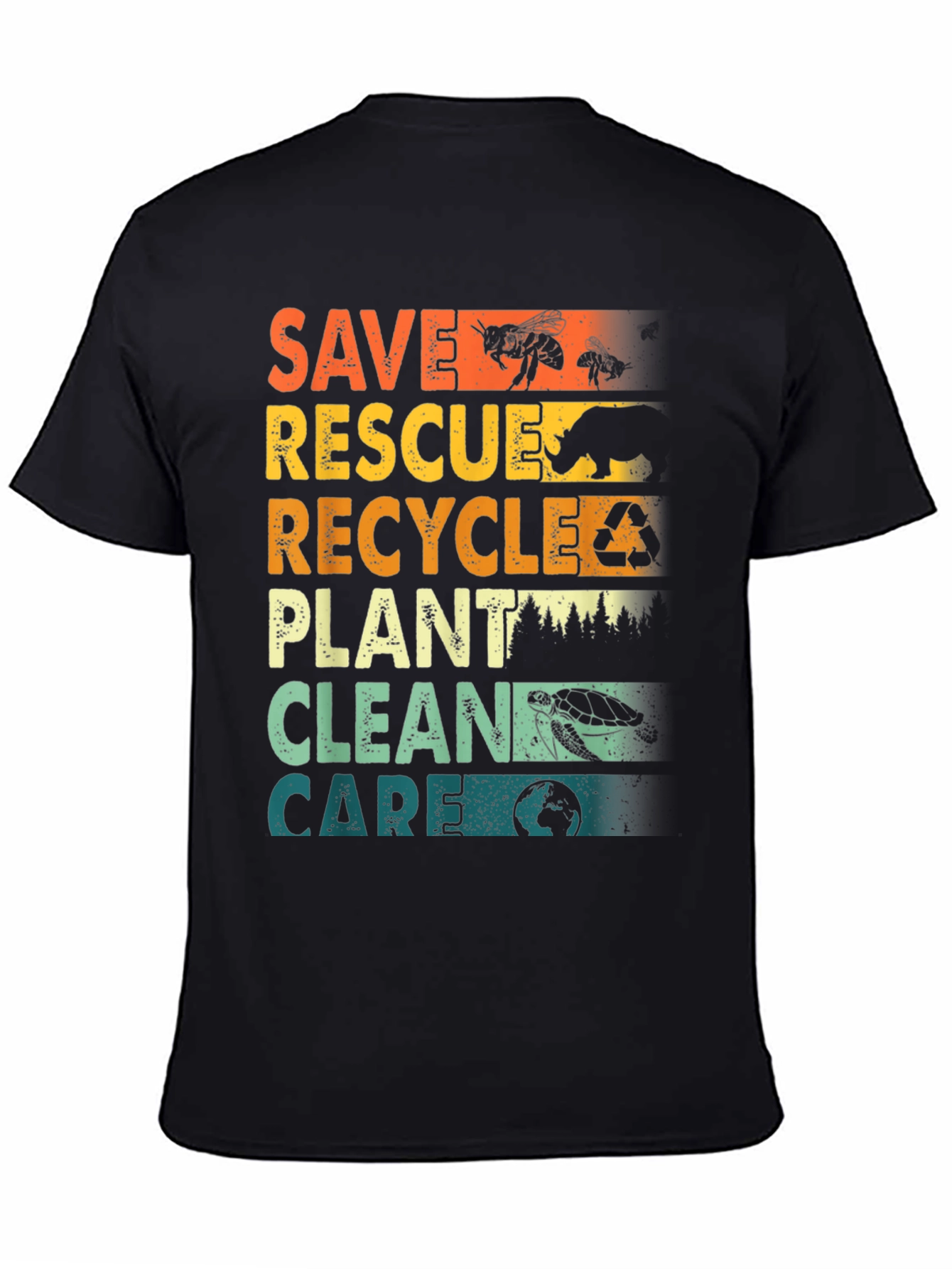 Eco-Friendly Save Rescue T-Shirt