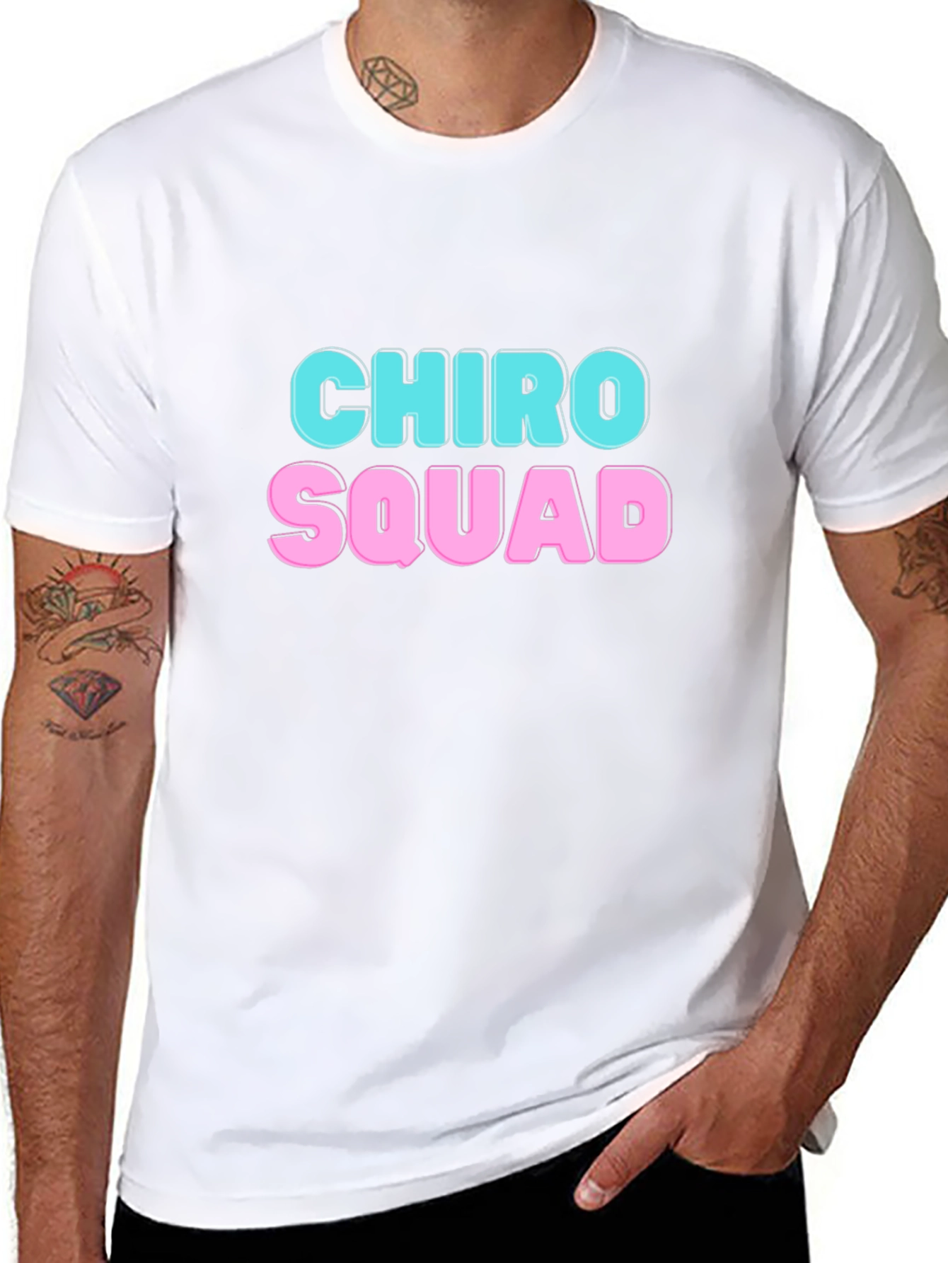 Chiro Squad Tee - Stylish Chiropractic Pride