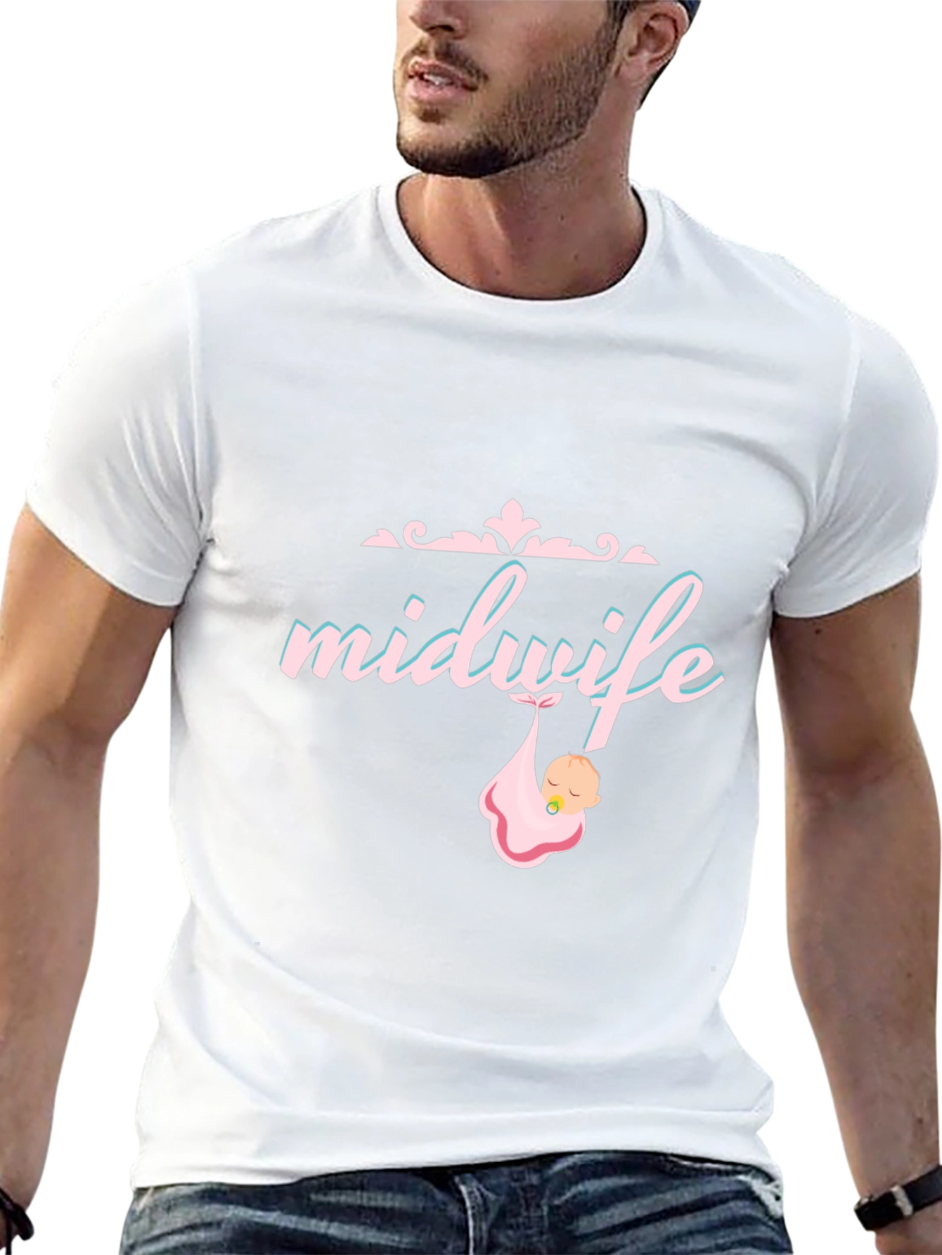 Midwife T-Shirt - Cute Baby Graphic Tee