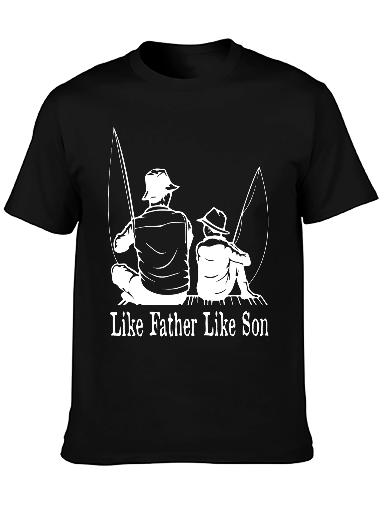 Like Father Like Son Fishing T-Shirt