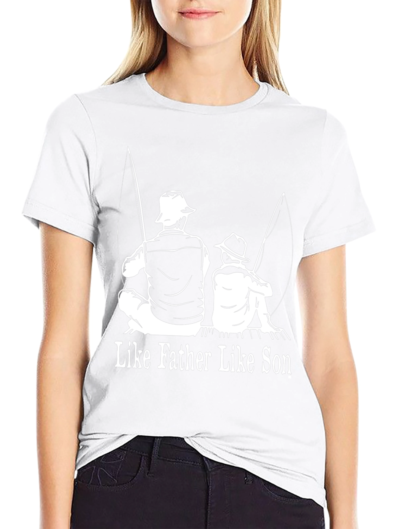 Like Father Like Son Fishing T-Shirt