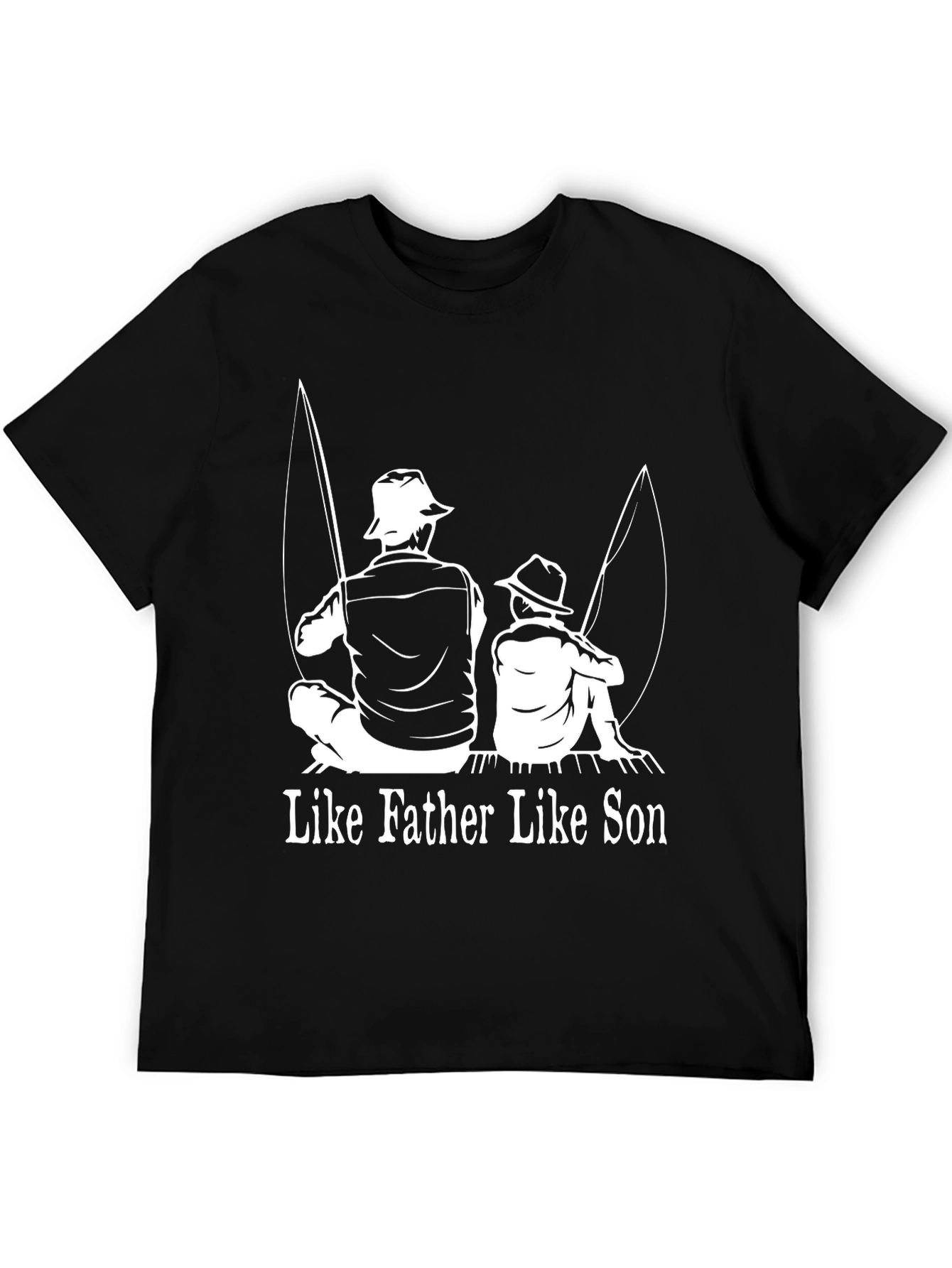 Like Father Like Son Fishing T-Shirt