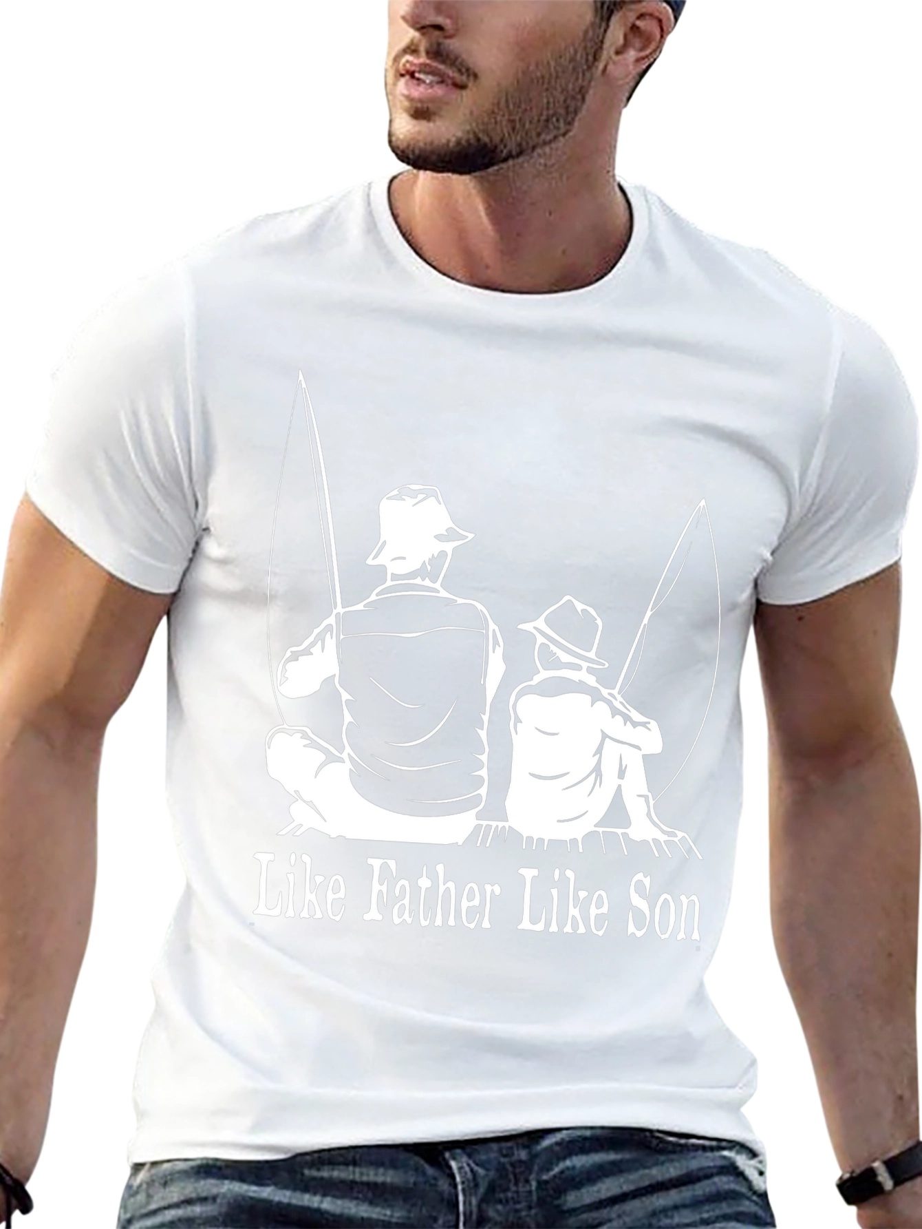 Like Father Like Son Fishing T-Shirt