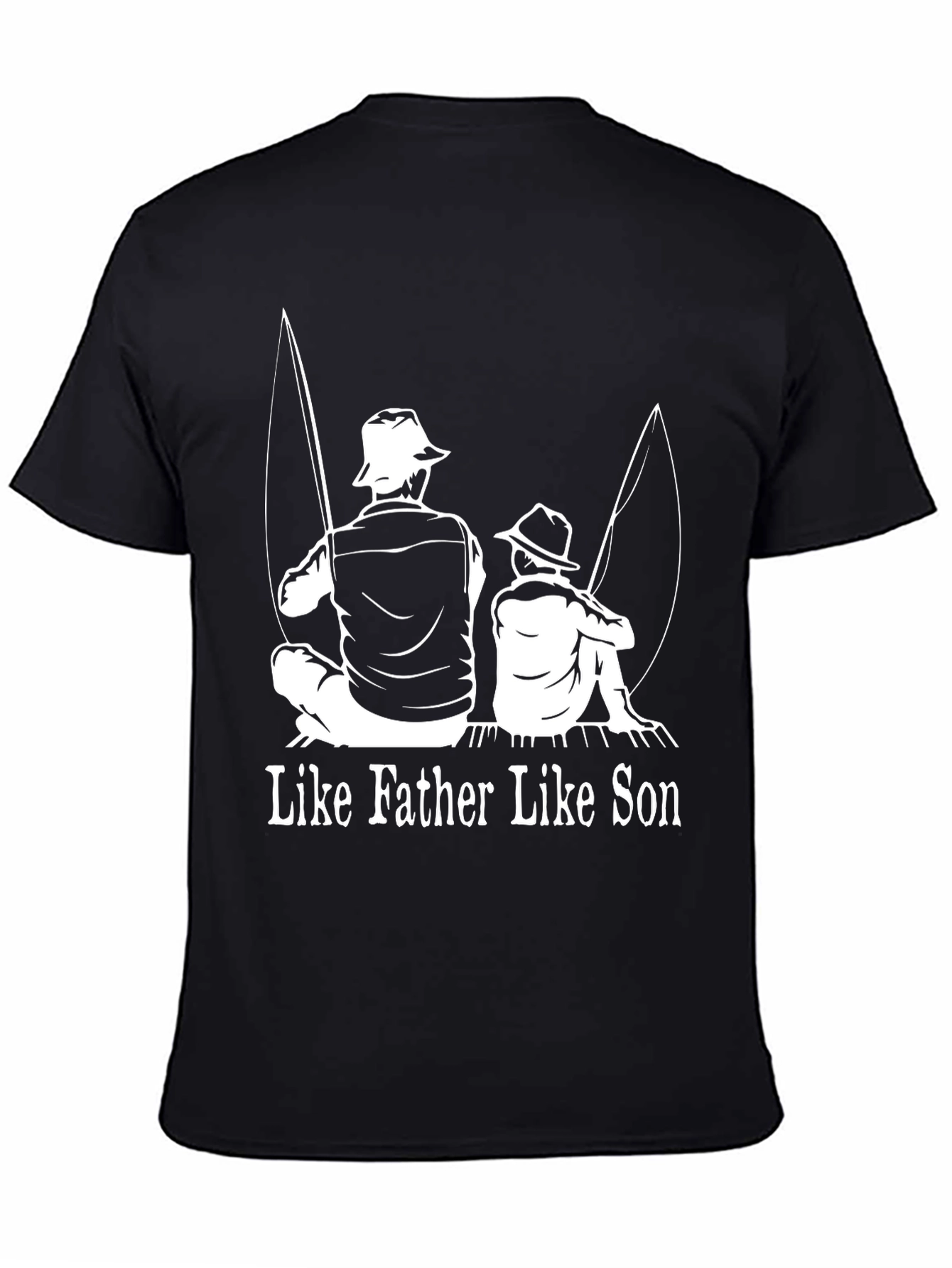 Like Father Like Son Fishing T-Shirt