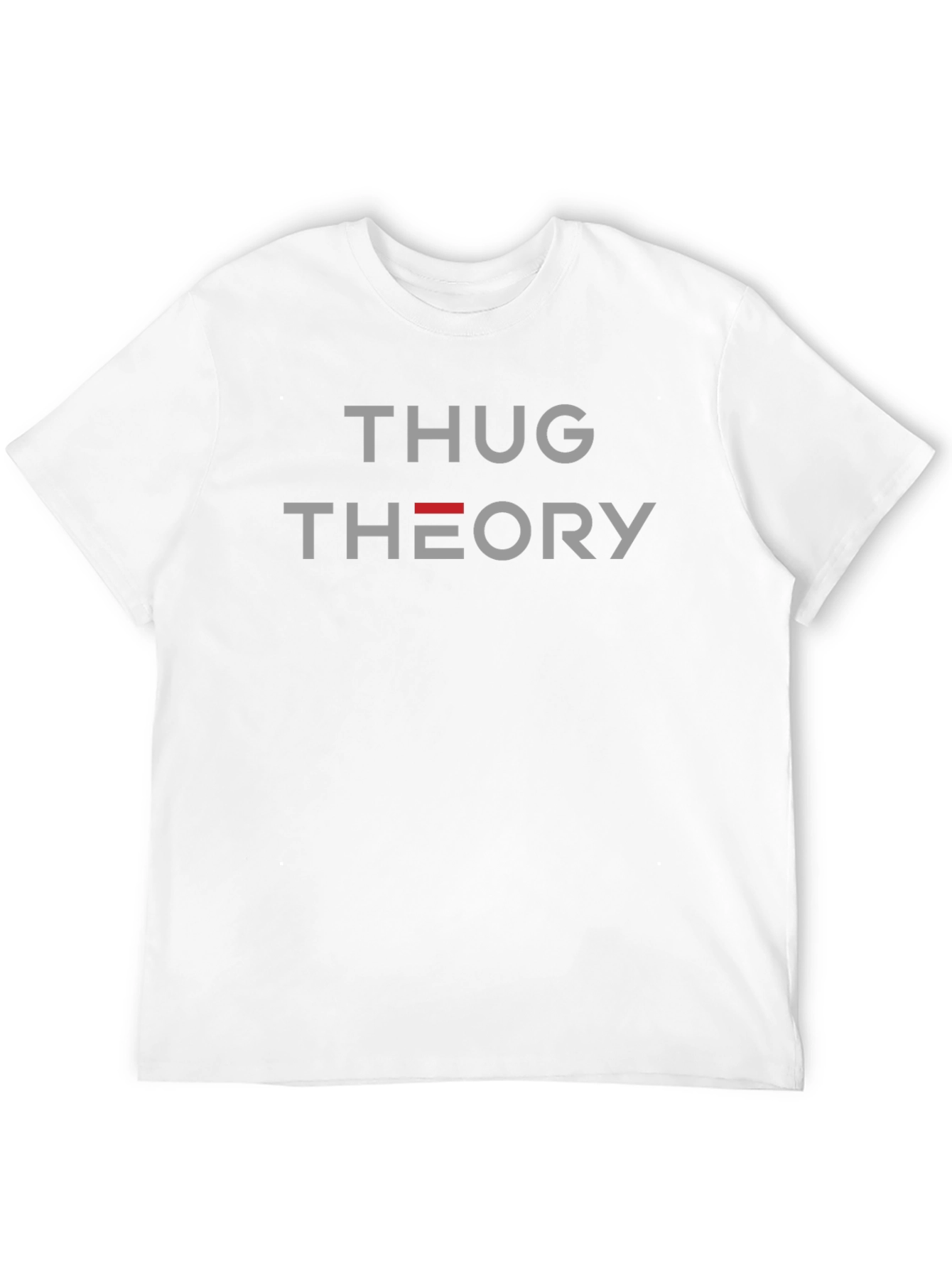 Thug Theory Graphic Print Black T-Shirt