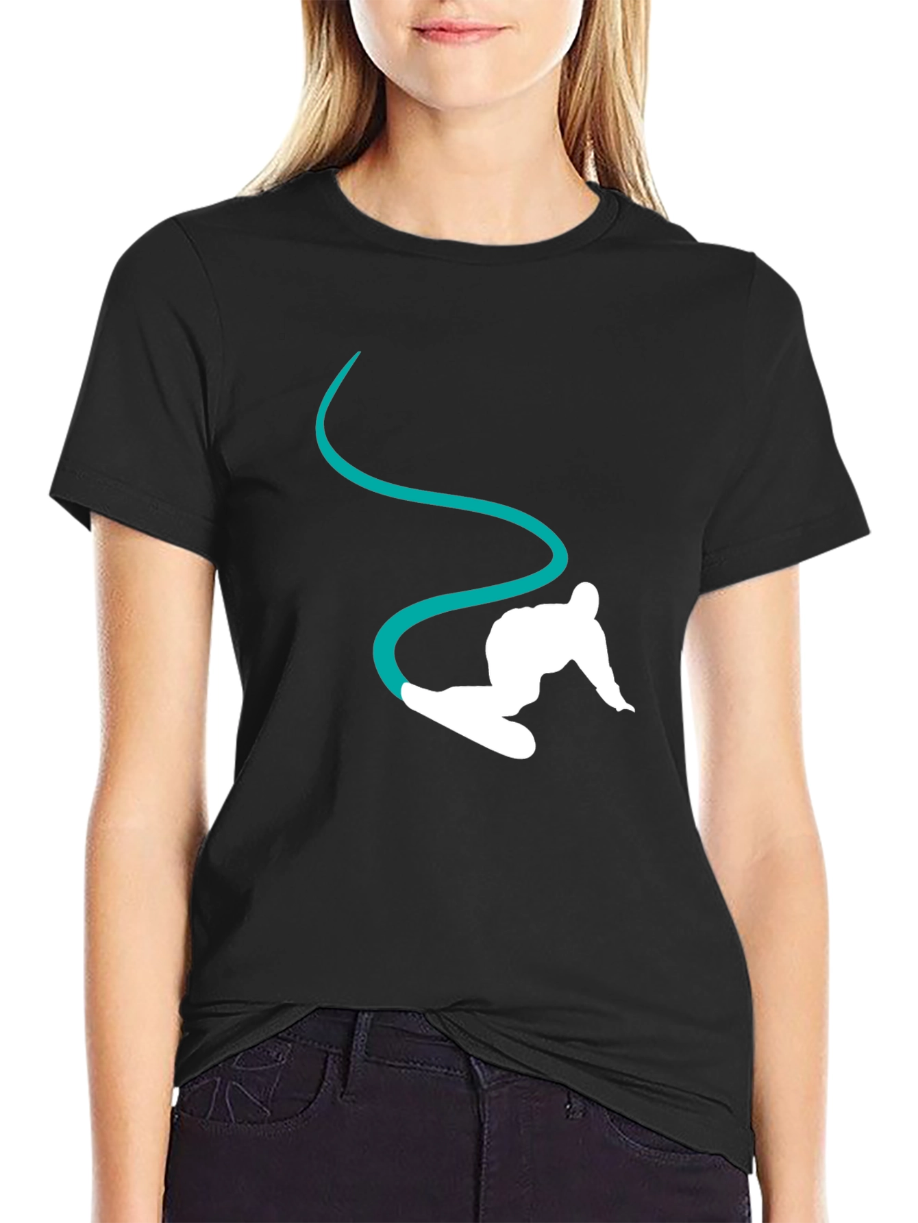 Snowboarder Graphic Tee - Ride the Wave in Style!