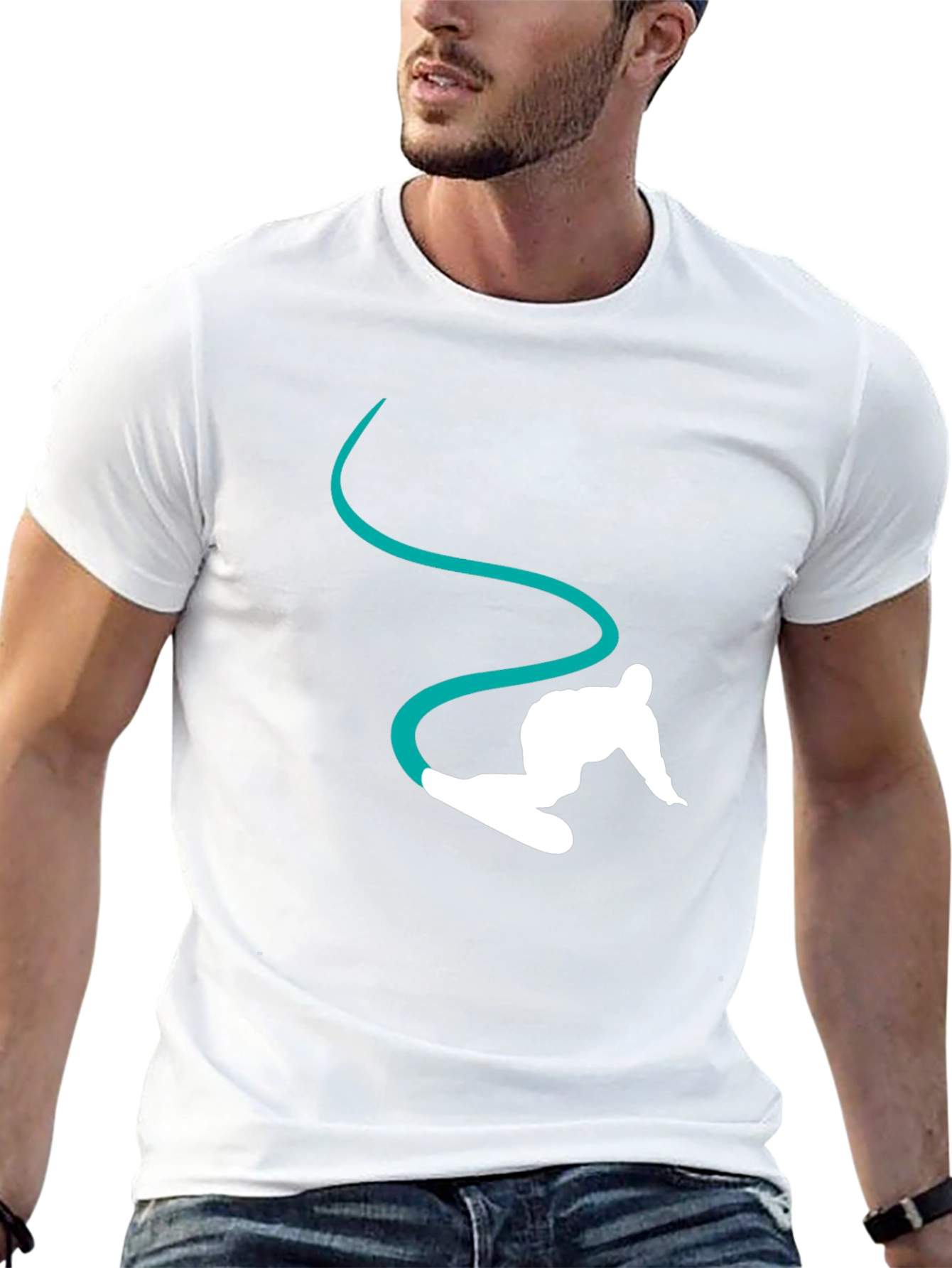 Snowboarder Graphic Tee - Ride the Wave in Style!