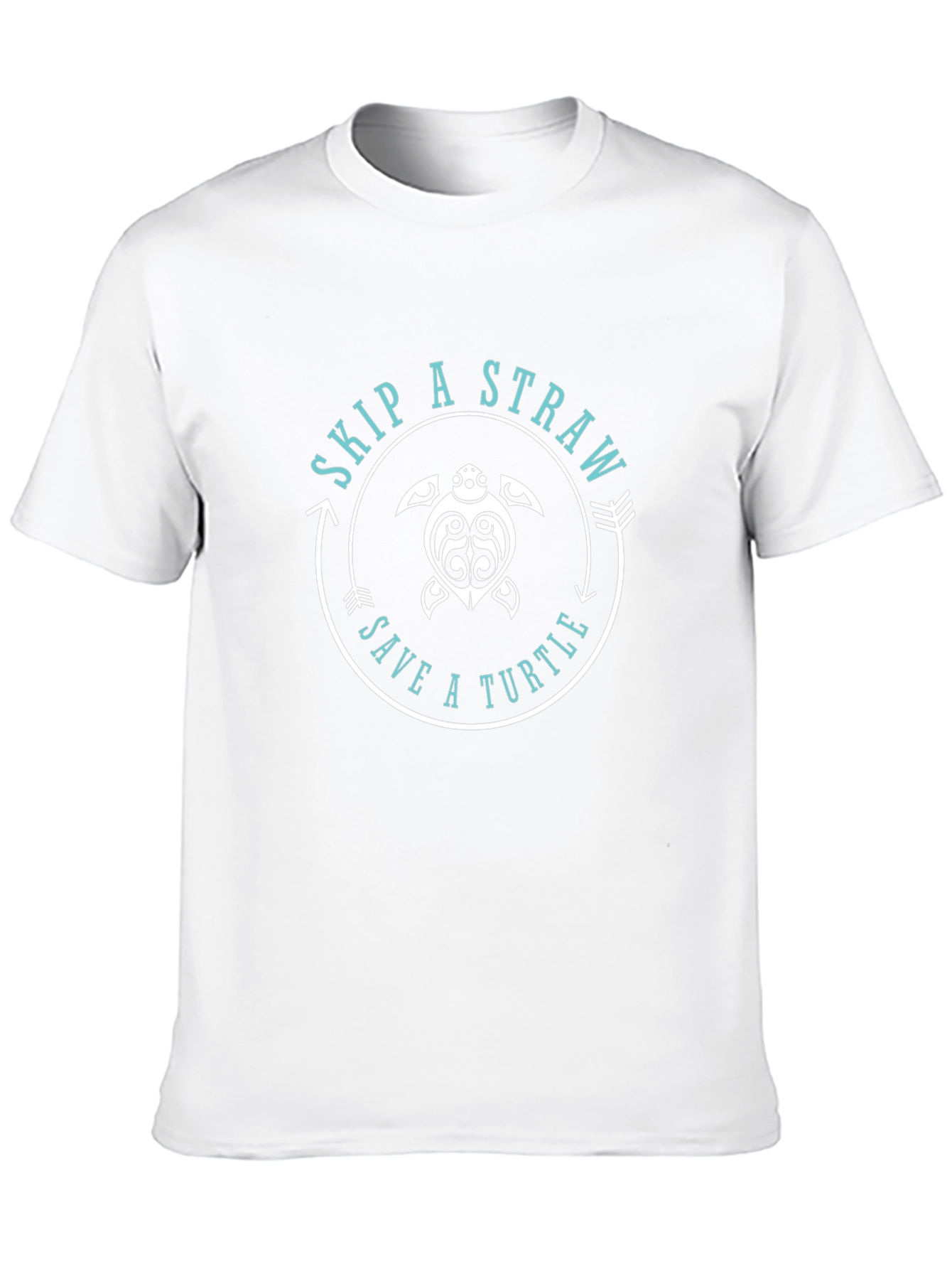 Skip A Straw Save A Turtle Graphic Tee