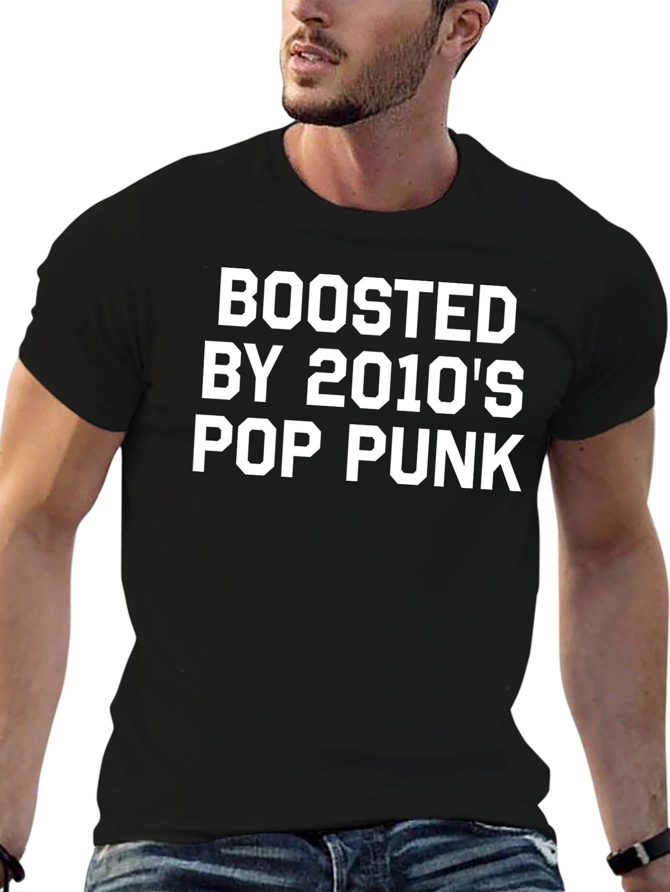 Boosted By 2010s Pop Punk Graphic Tee