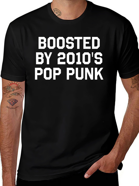 Boosted By 2010s Pop Punk Graphic Tee