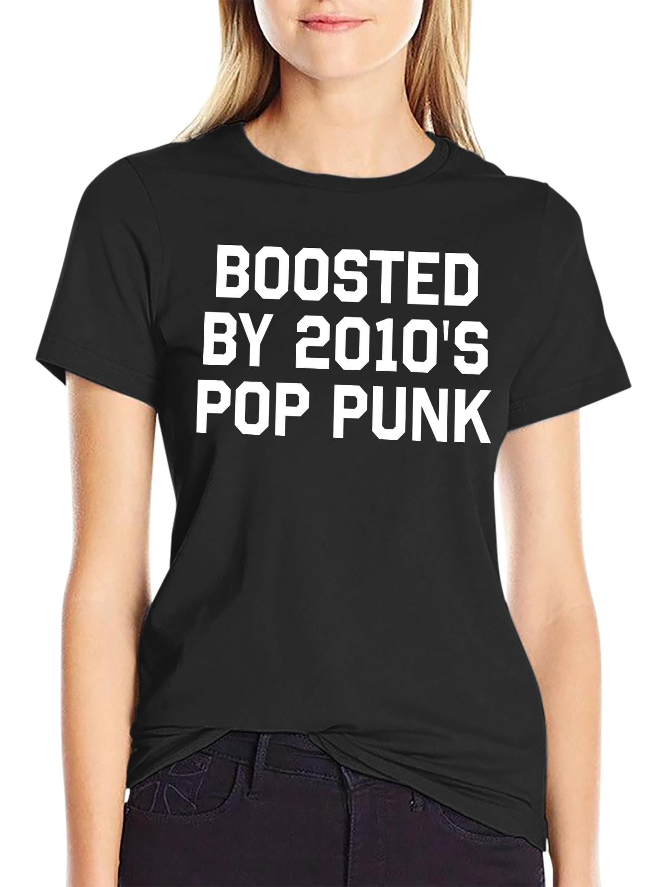 Boosted By 2010s Pop Punk Graphic Tee