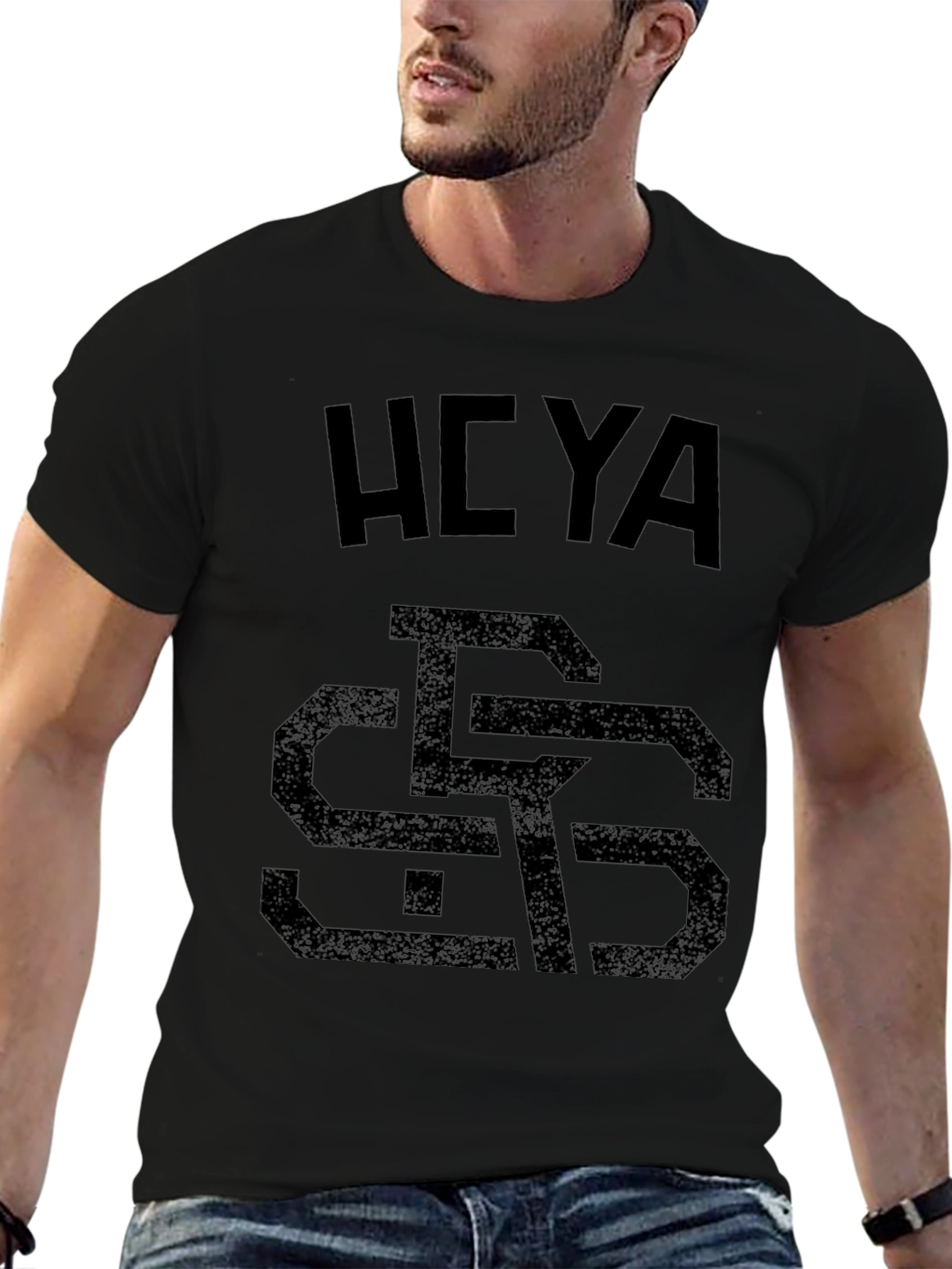 Hoya Georgetown T-Shirt Collegiate Style Black