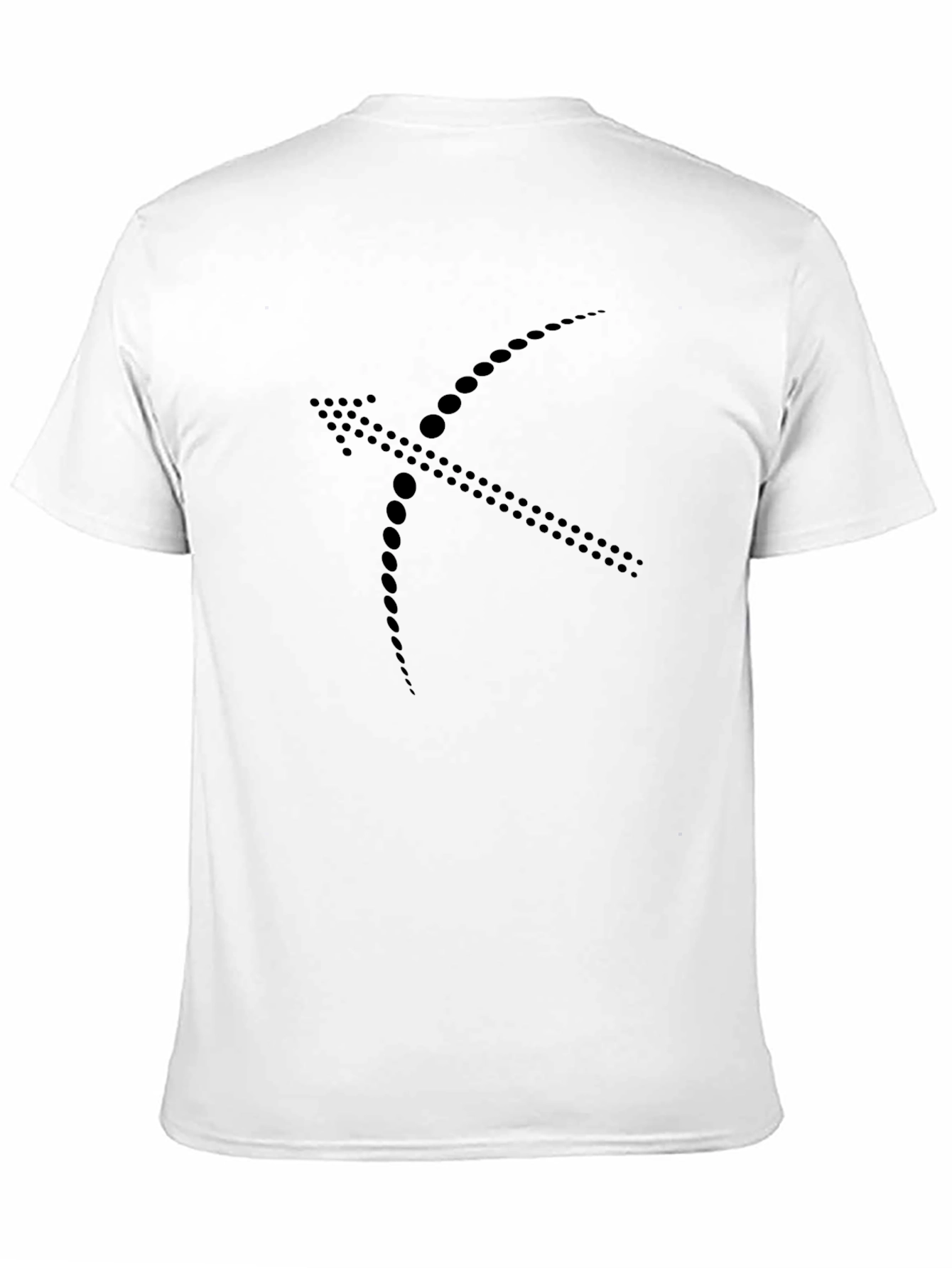 Modern Zodiac Sagittarius Black T-Shirt