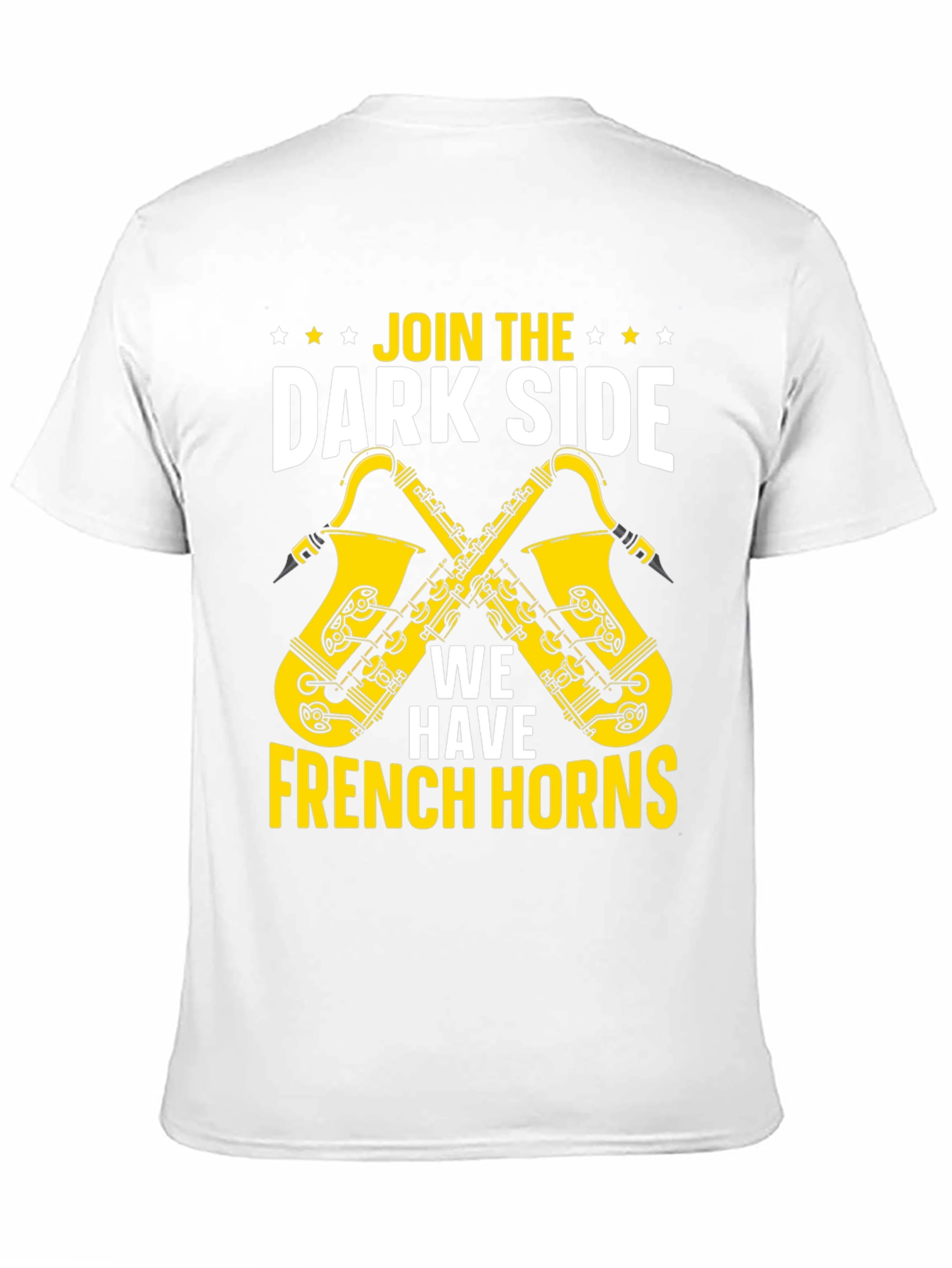 Join The Dark Side French Horns Graphic T-Shirt
