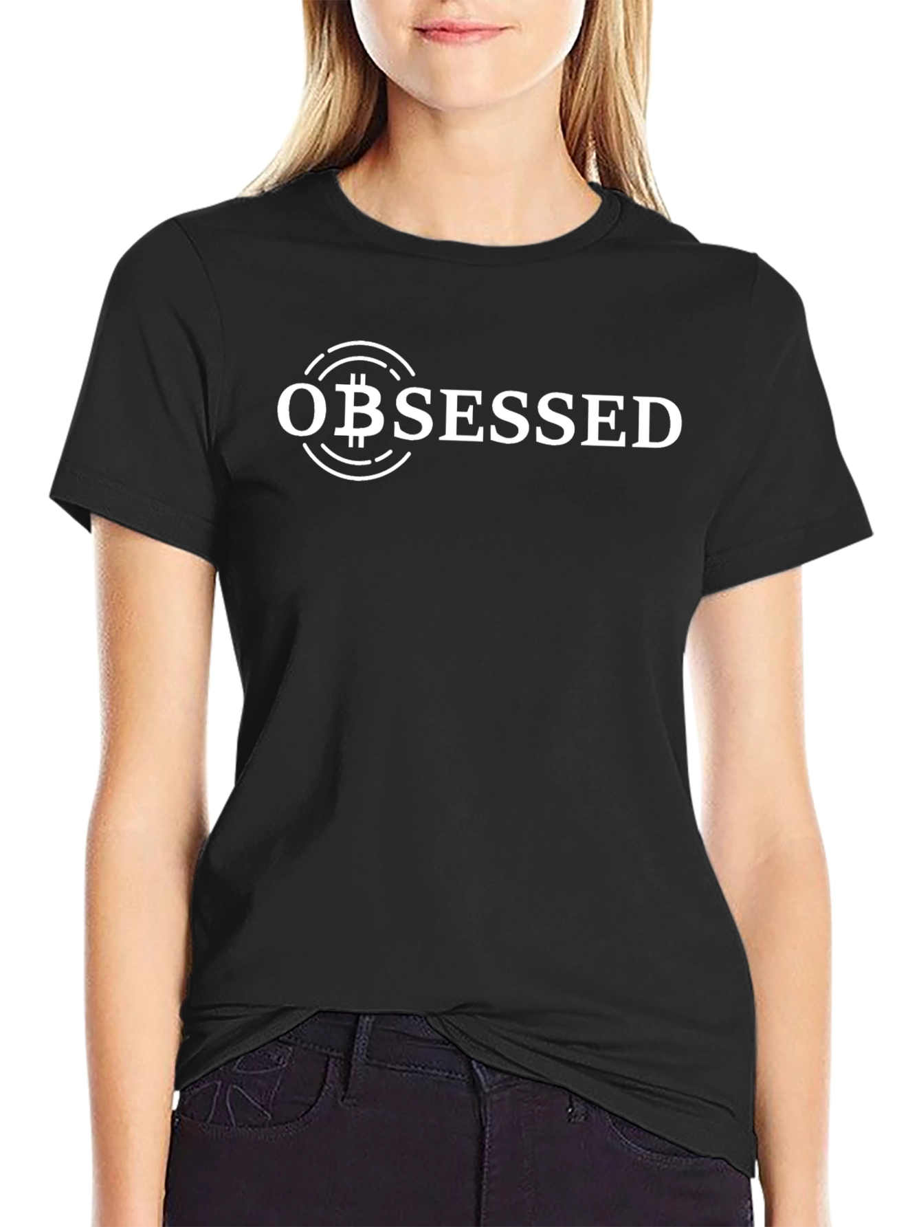 Bitcoin Obsessed Graphic Tee - Crypto Lovers Shirt