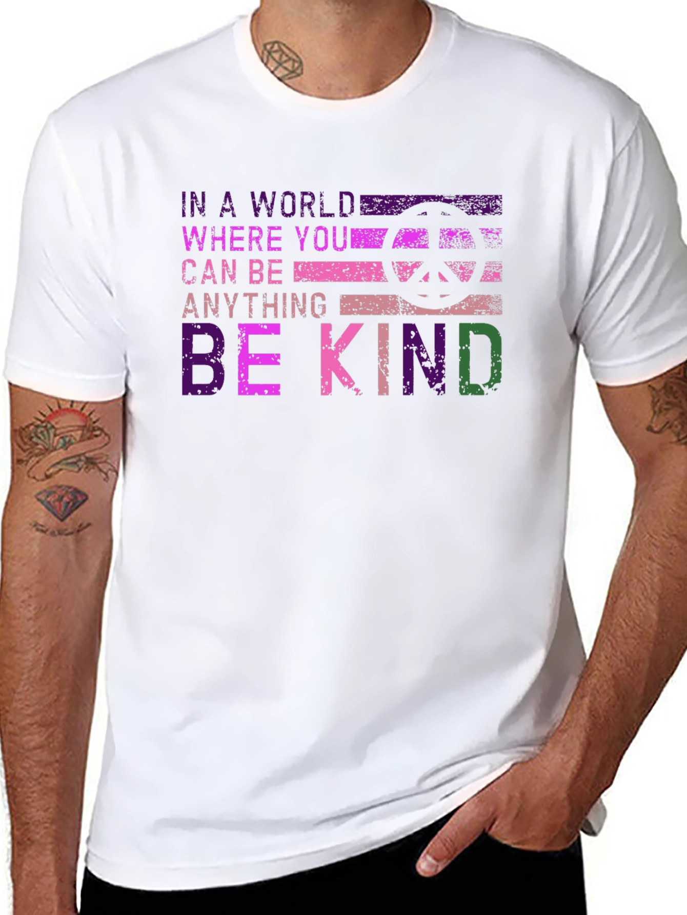 In A World Be Kind Graphic Tee