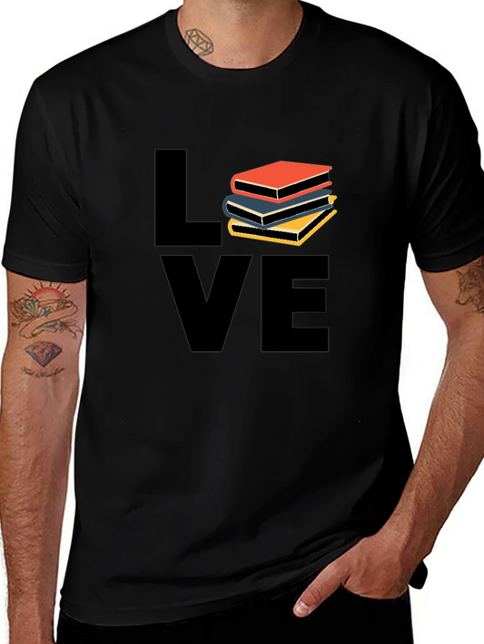 Book Lover Black T-Shirt