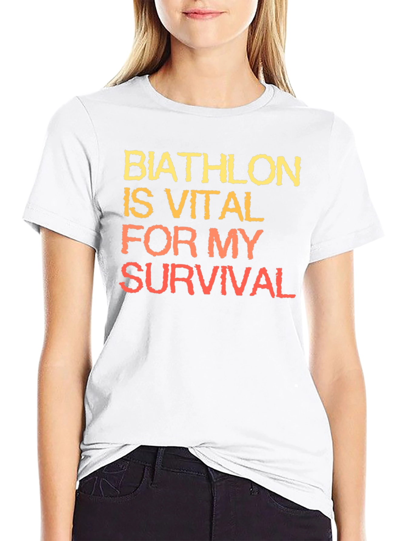 Biathlon is Vital for My Survival T-Shirt