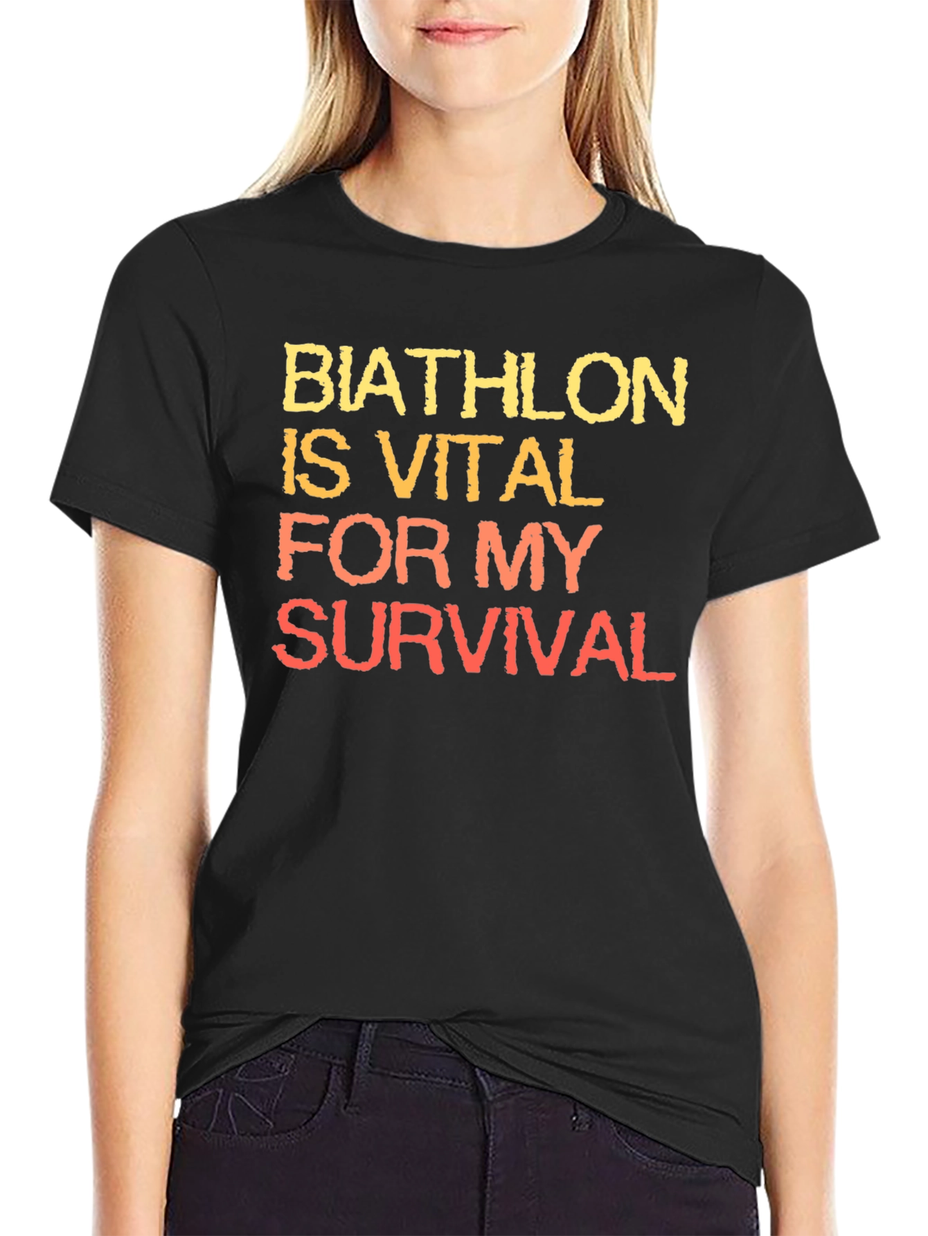 Biathlon is Vital for My Survival T-Shirt