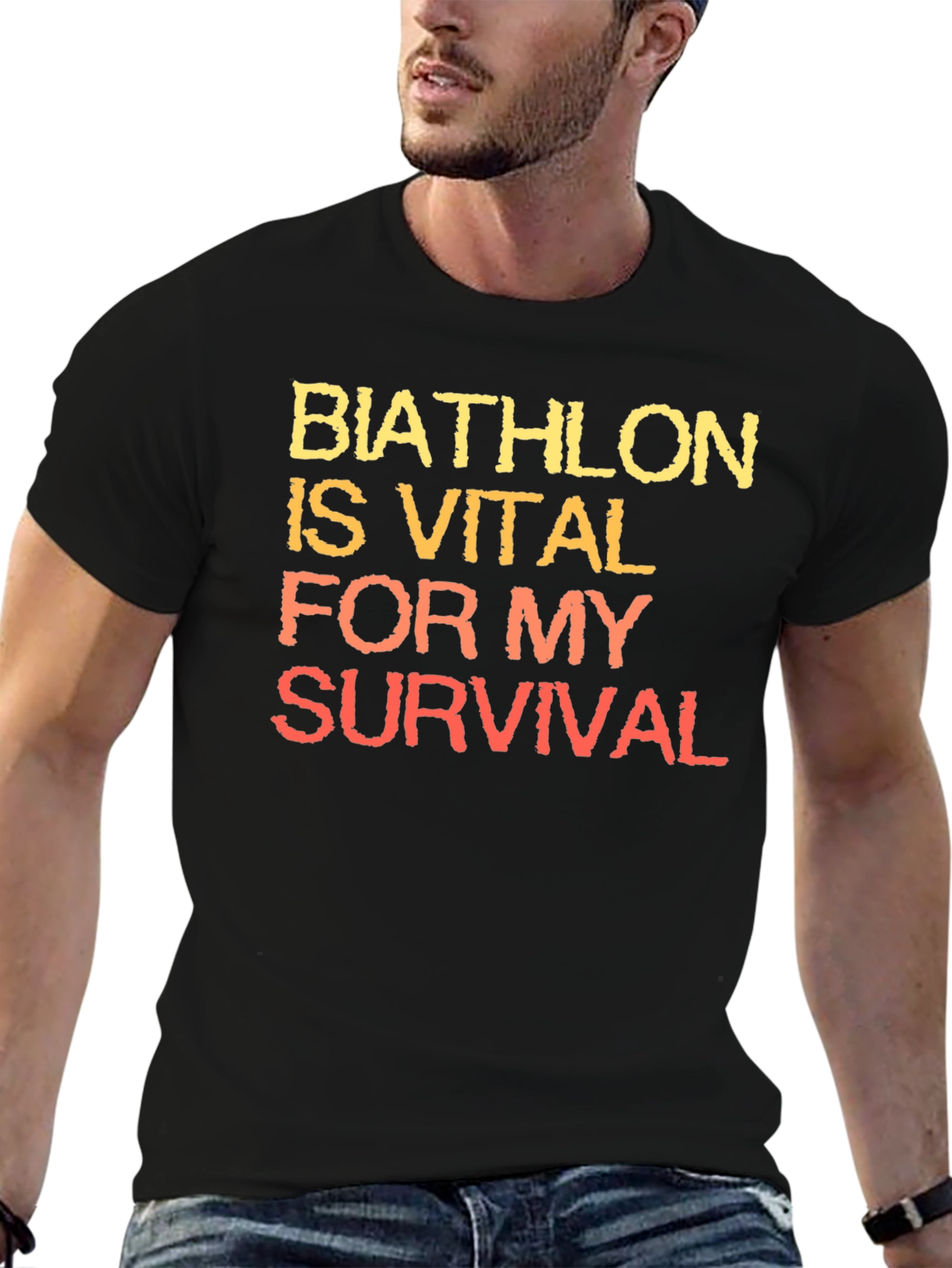 Biathlon is Vital for My Survival T-Shirt