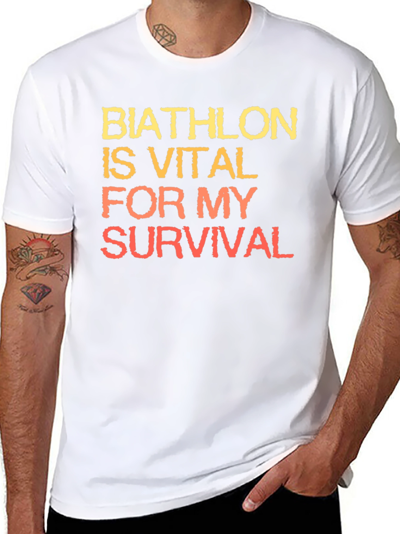 Biathlon is Vital for My Survival T-Shirt