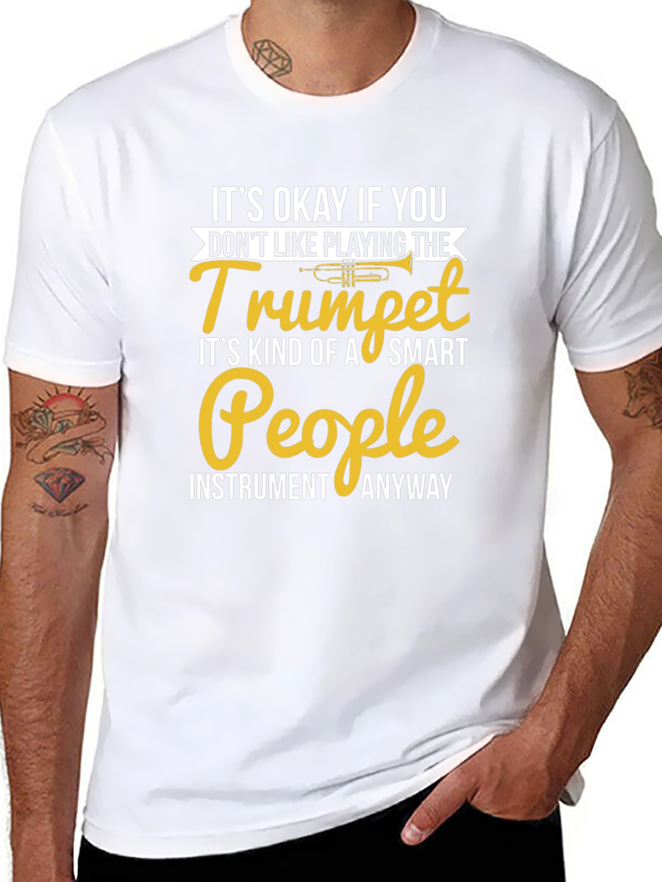 Trumpet Lovers Novelty T-Shirt