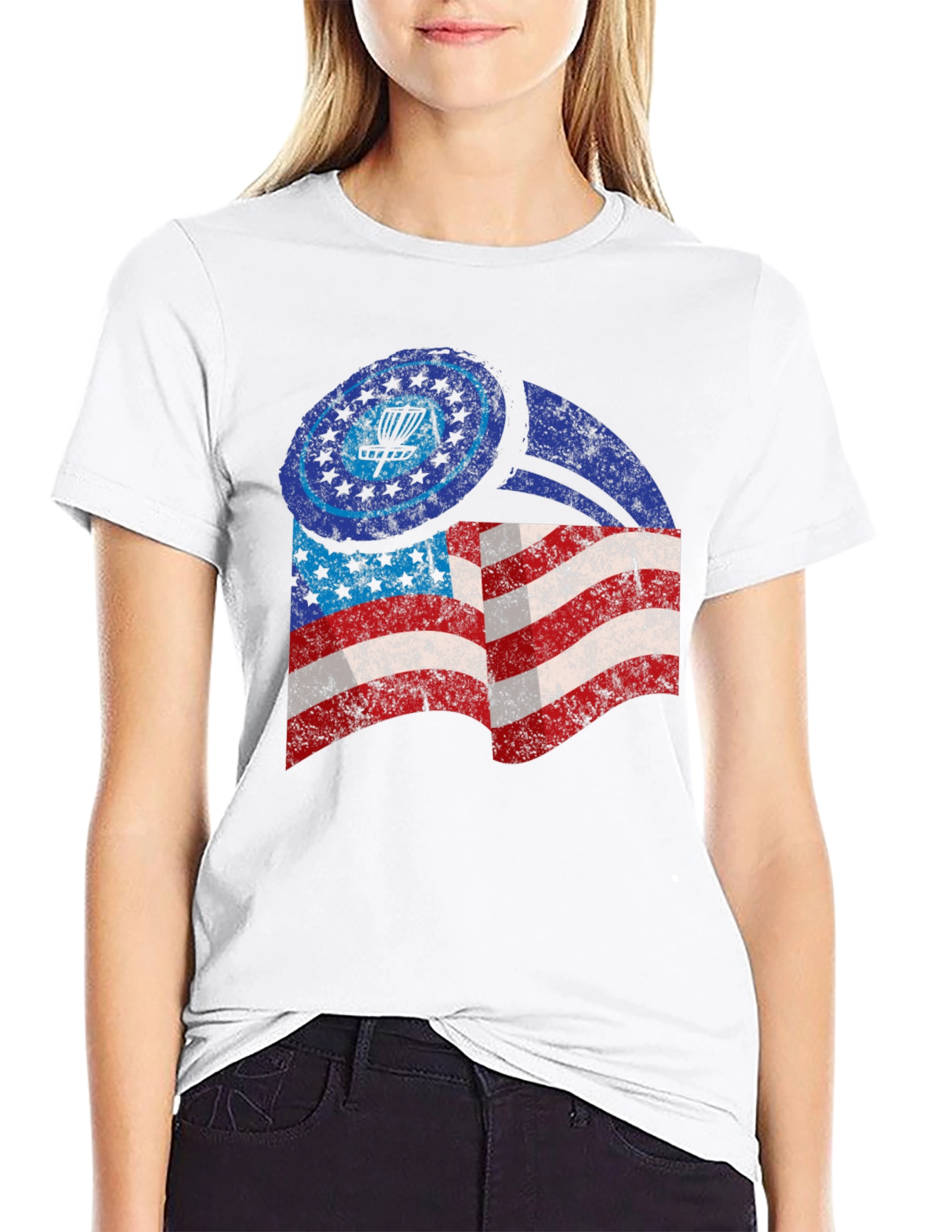 Patriotic Disc Golf T-Shirt