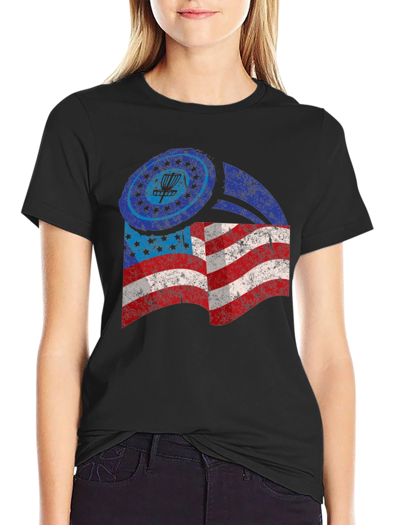 Patriotic Disc Golf T-Shirt