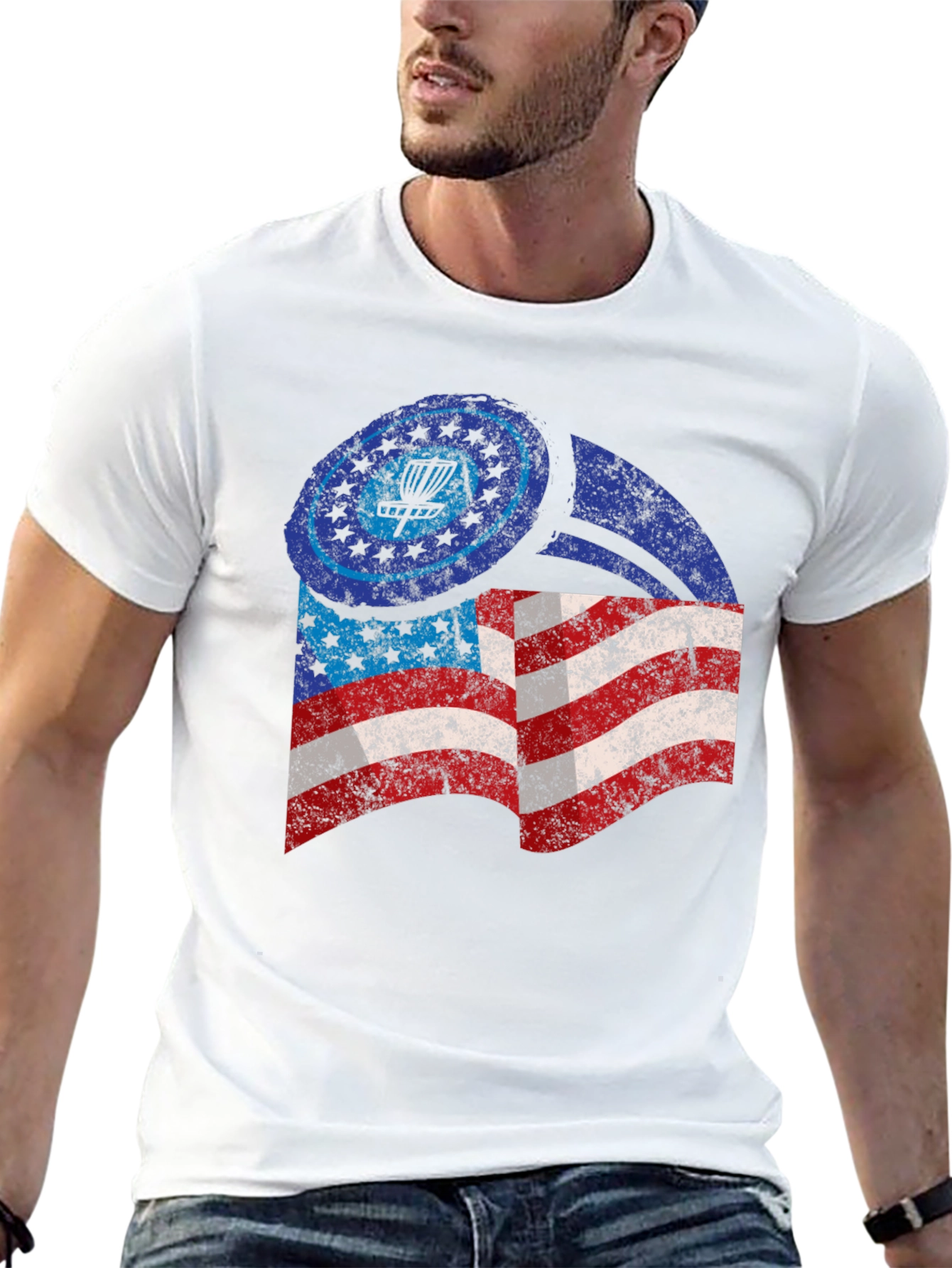 Patriotic Disc Golf T-Shirt