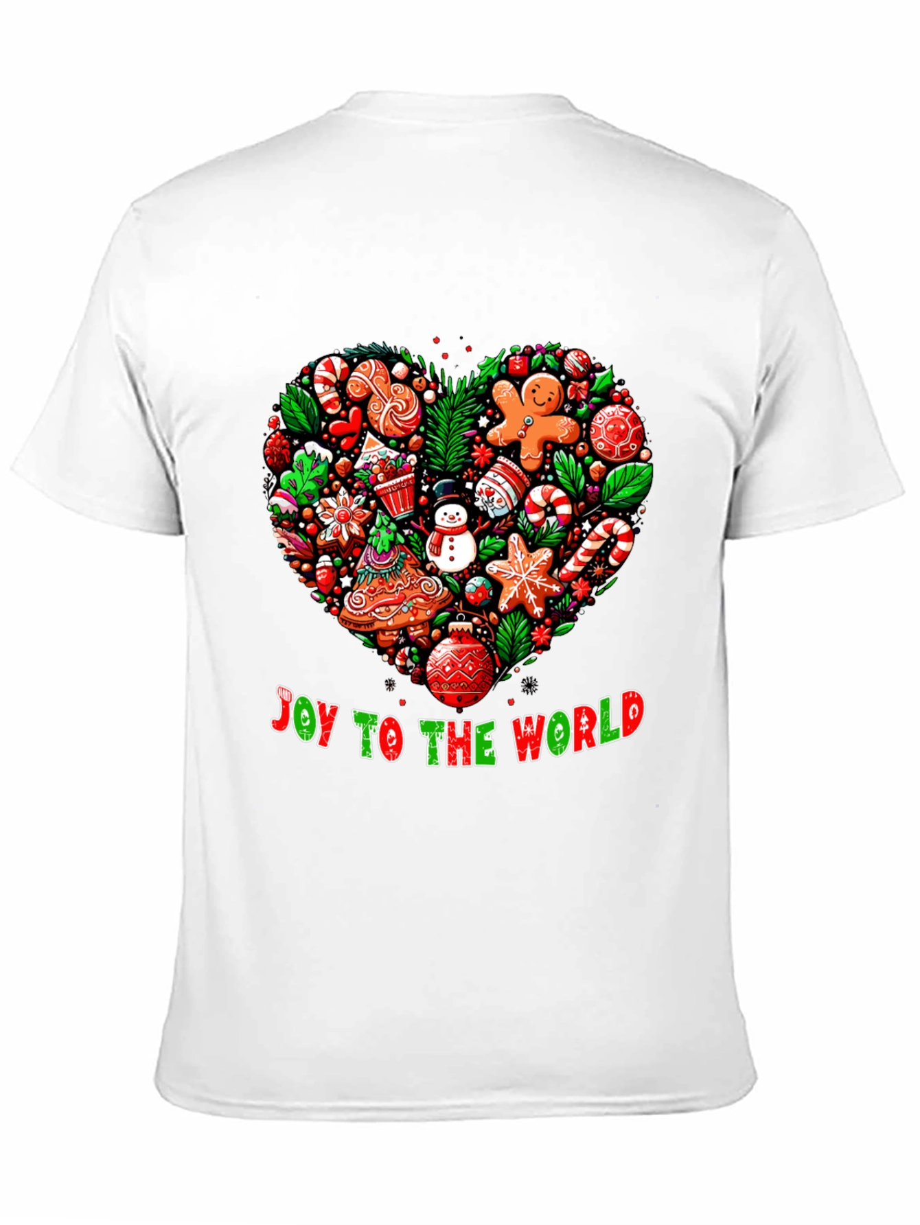 Festive Joy to the World Christmas T-Shirt