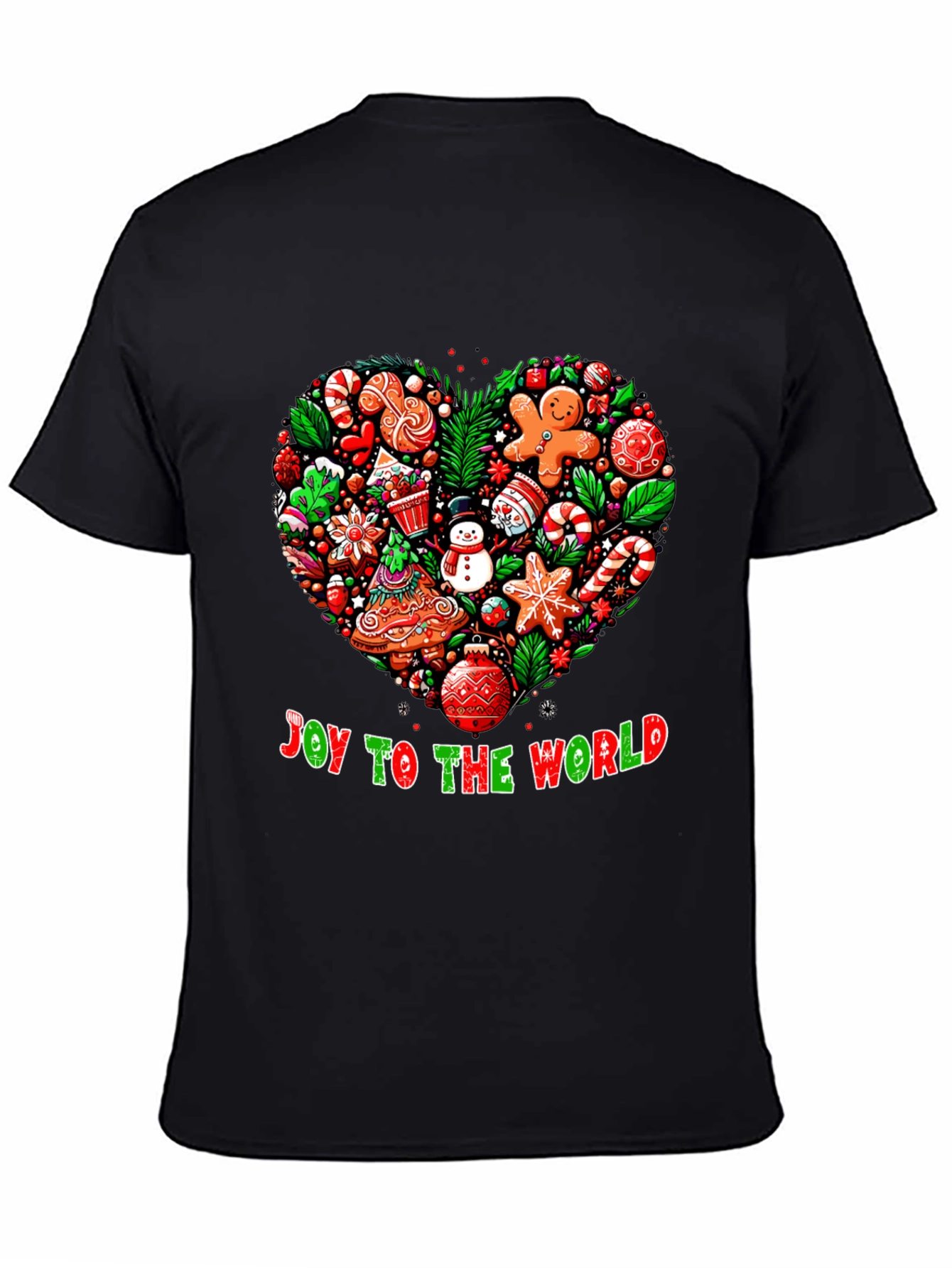 Festive Joy to the World Christmas T-Shirt