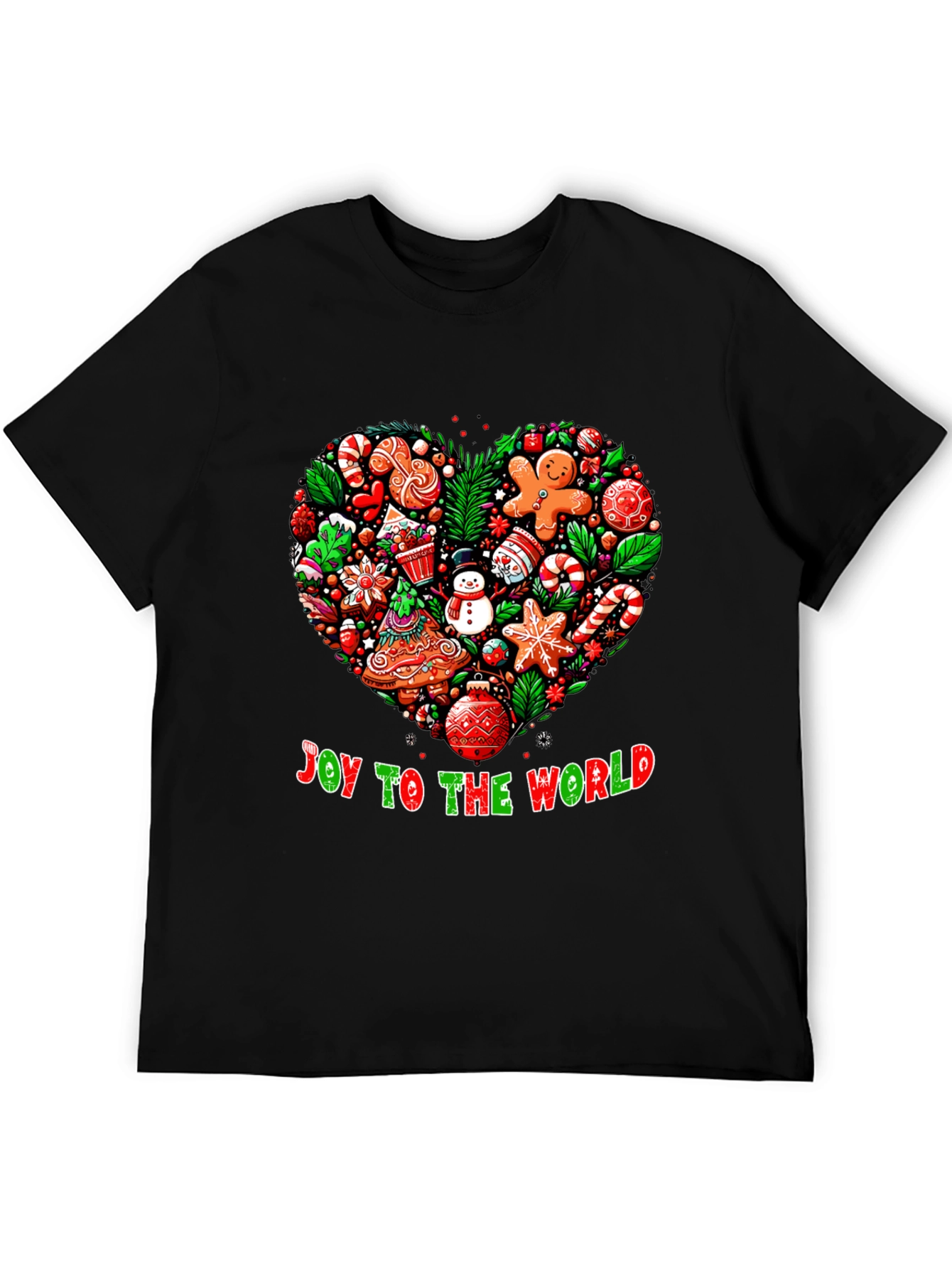Festive Joy to the World Christmas T-Shirt
