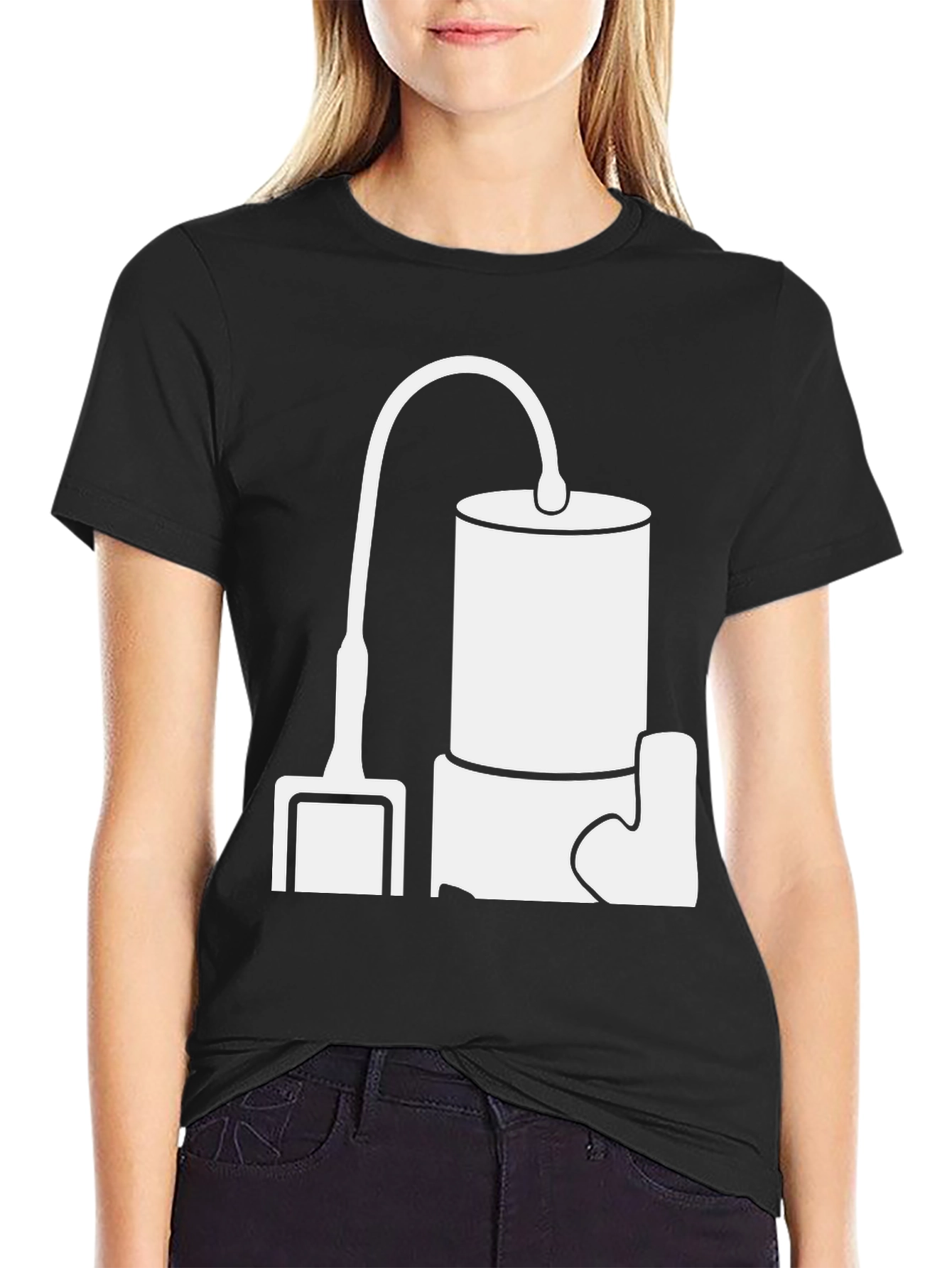 Vacuum T-Shirt - Unique Graphic Tee