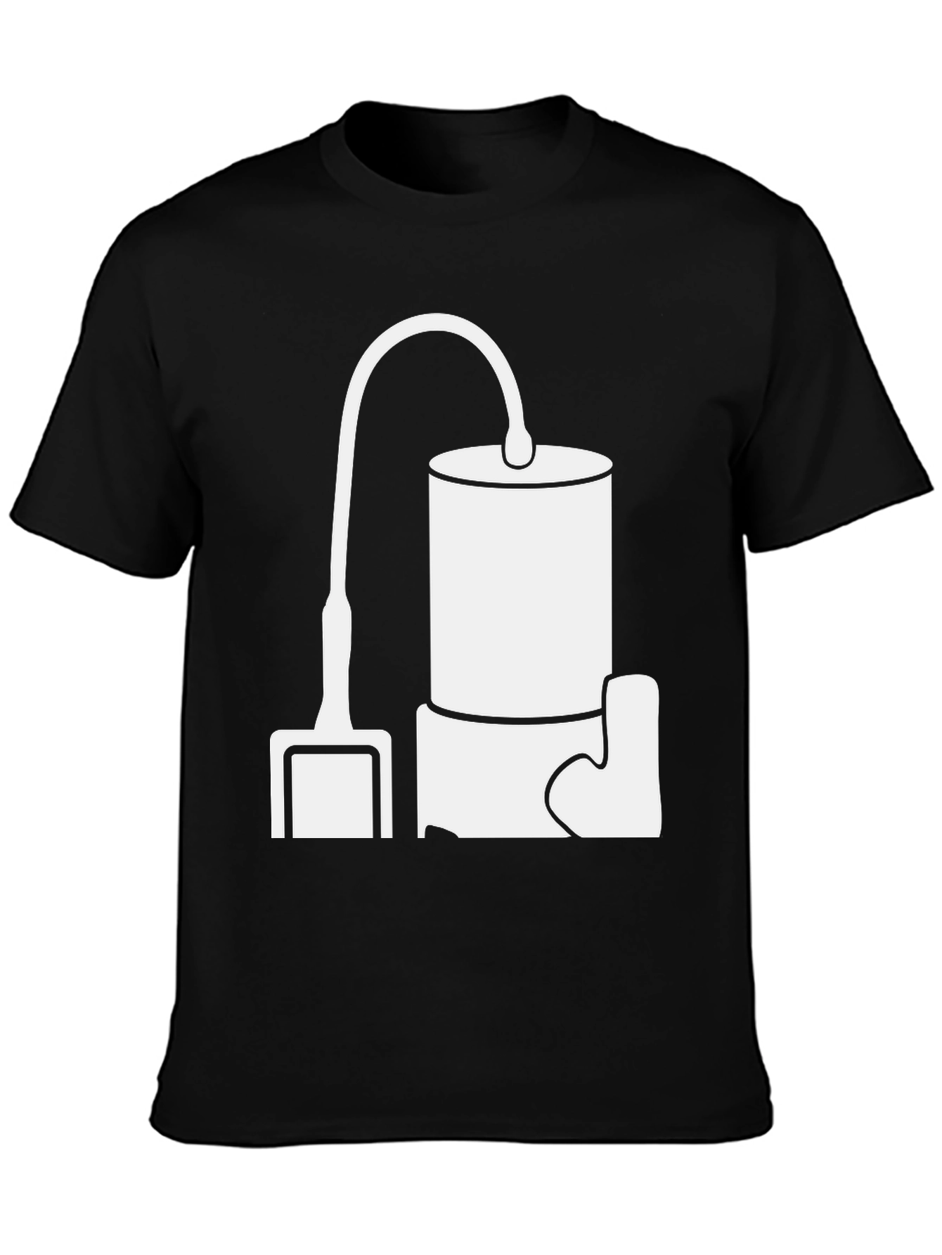 Vacuum T-Shirt - Unique Graphic Tee