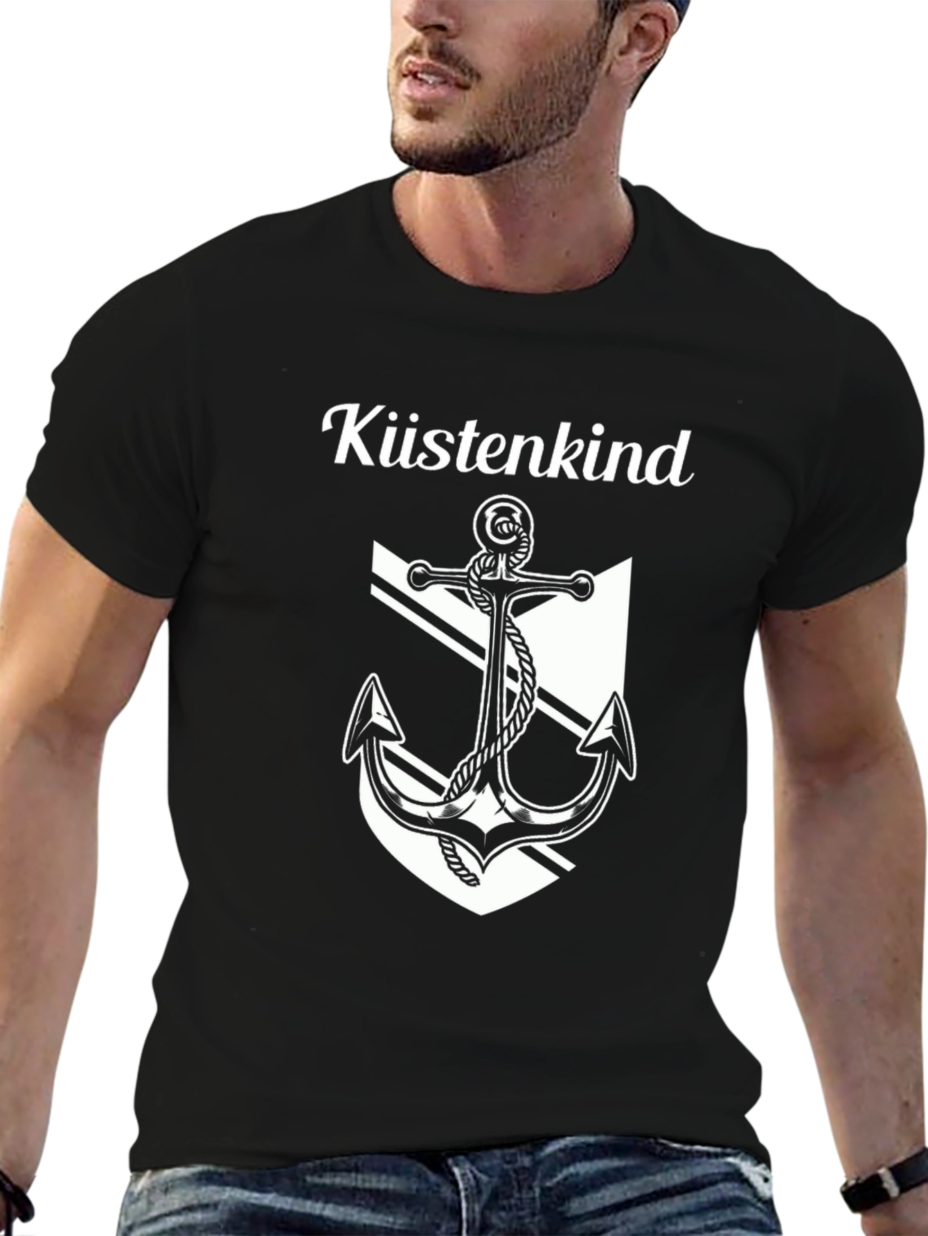Kuestenkind Anchor Graphic T-Shirt