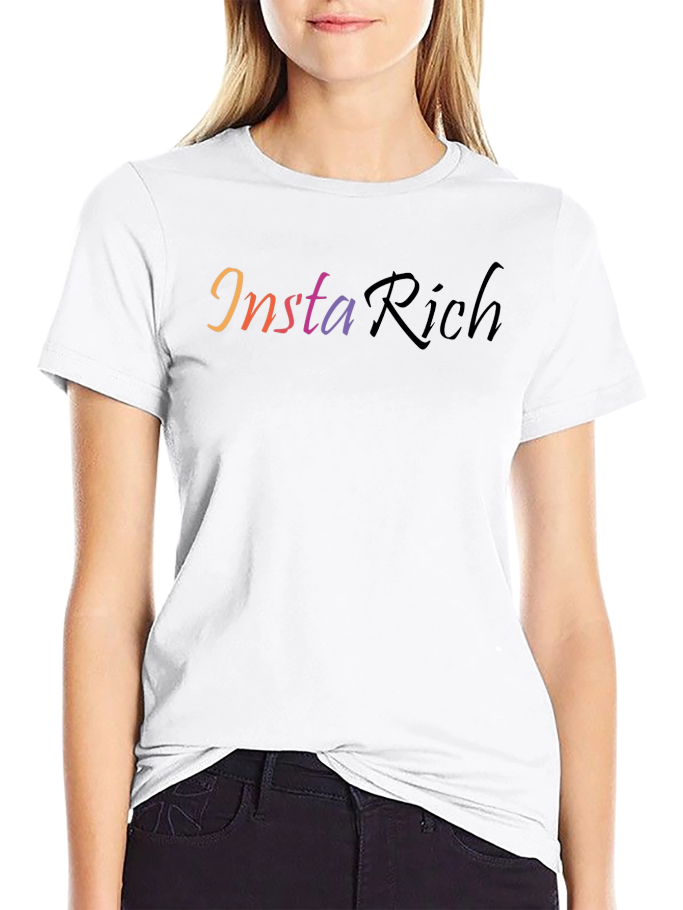 Insta Rich Graphic T-Shirt