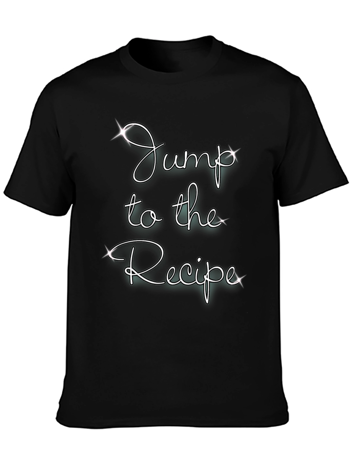 Jump to the Recipe Graphic T-Shirt