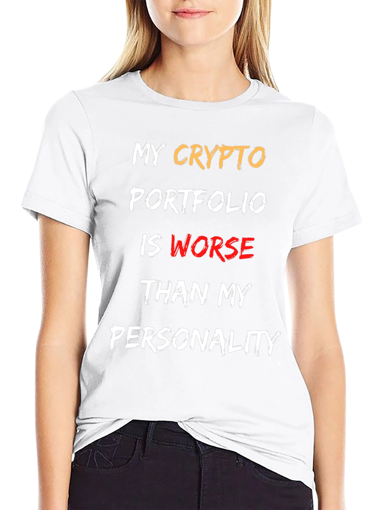 Crypto Portfolio T-Shirt - Funny Slogan Tee