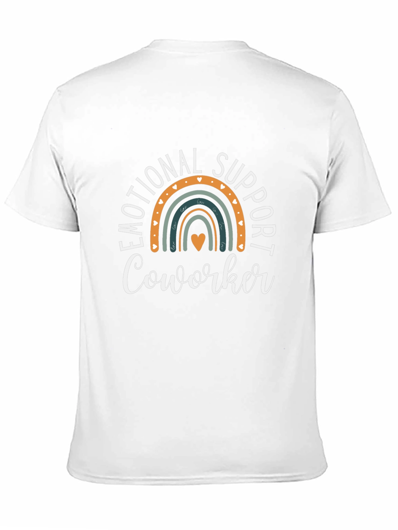 Emotional Support Coworker Graphic Tee