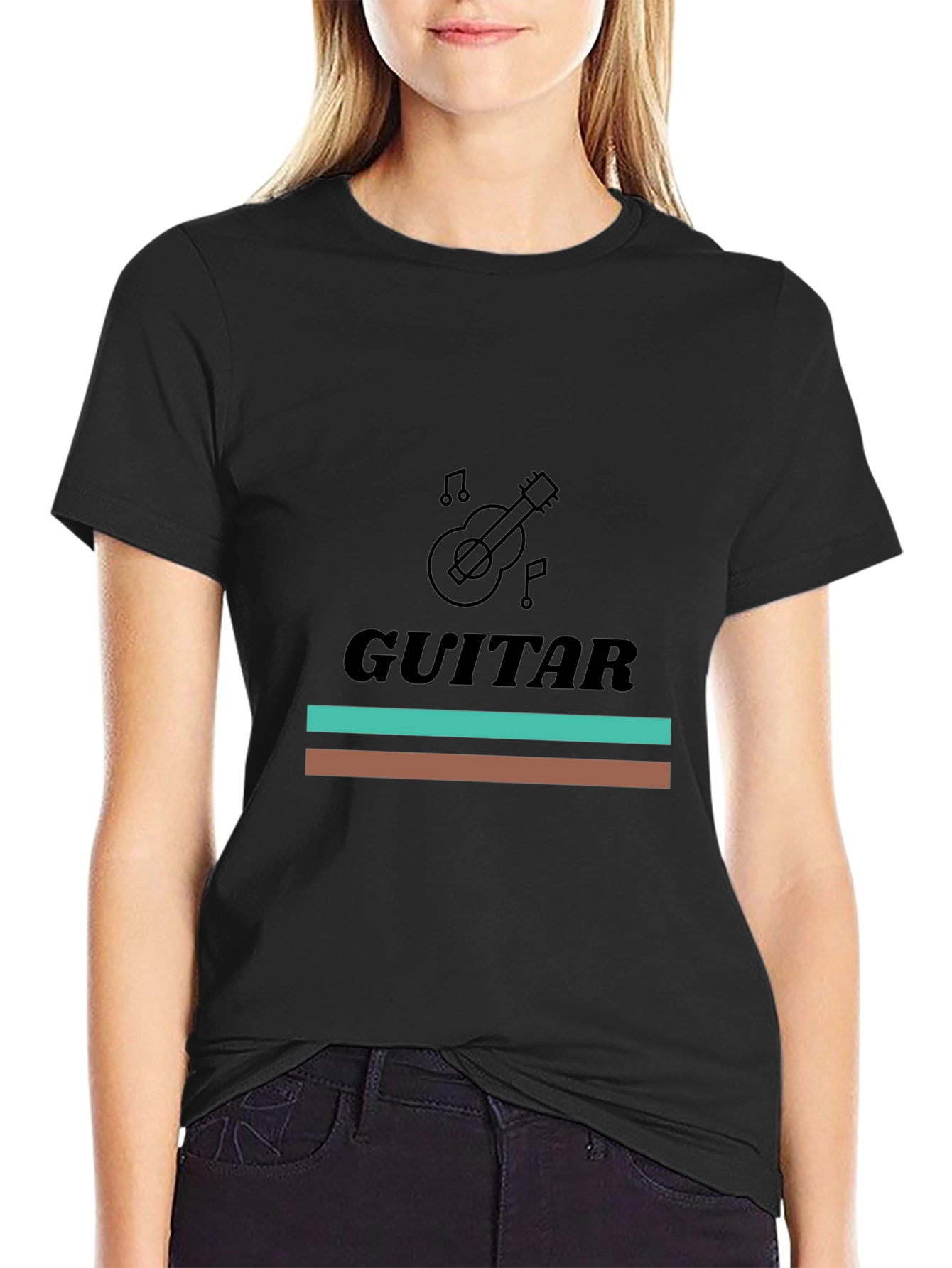 Guitar Graphic Tee - Stylish Music Lover T-Shirt