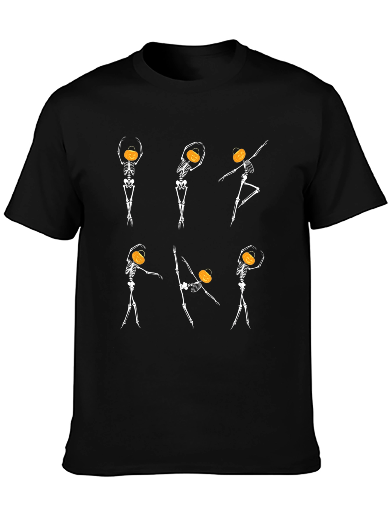 Halloween Skeleton Ballet Dancer Graphic Tee