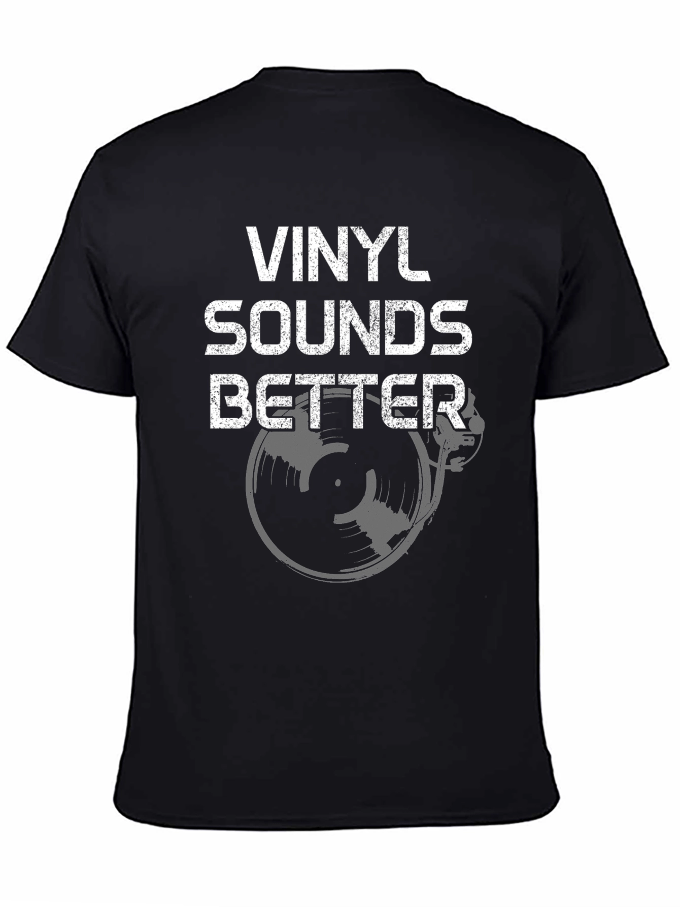 Vinyl Sounds Better Graphic T-Shirt - Music Lover Tee